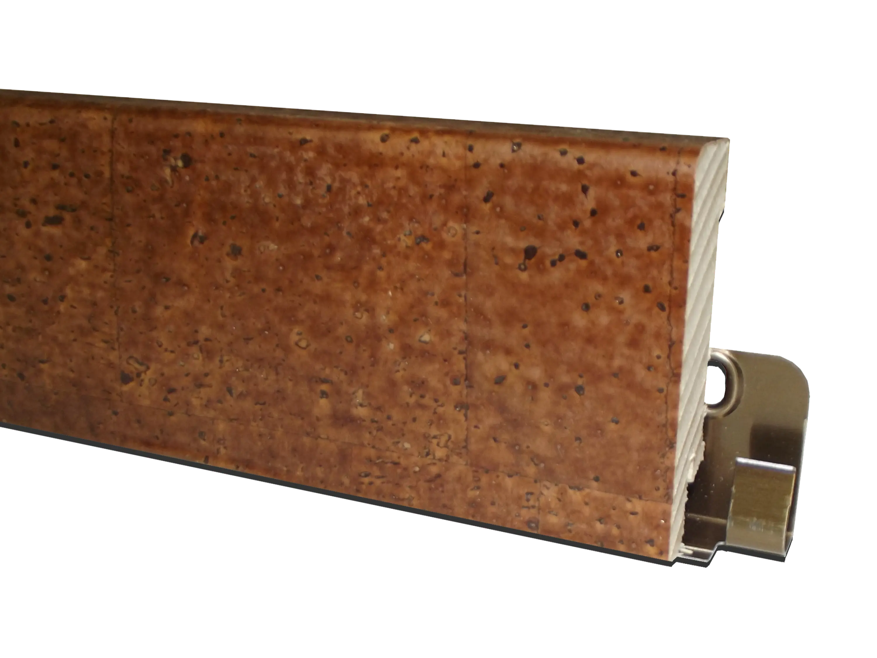 Korksockelleiste Merida - 24 Farben - Höhe: 60 mm Tiefe: 16 mm Länge: 240 cm Korksockelleiste Merida - 24 Farben - Höhe: 60 mm Tiefe: 16 mm Länge: 240 cm