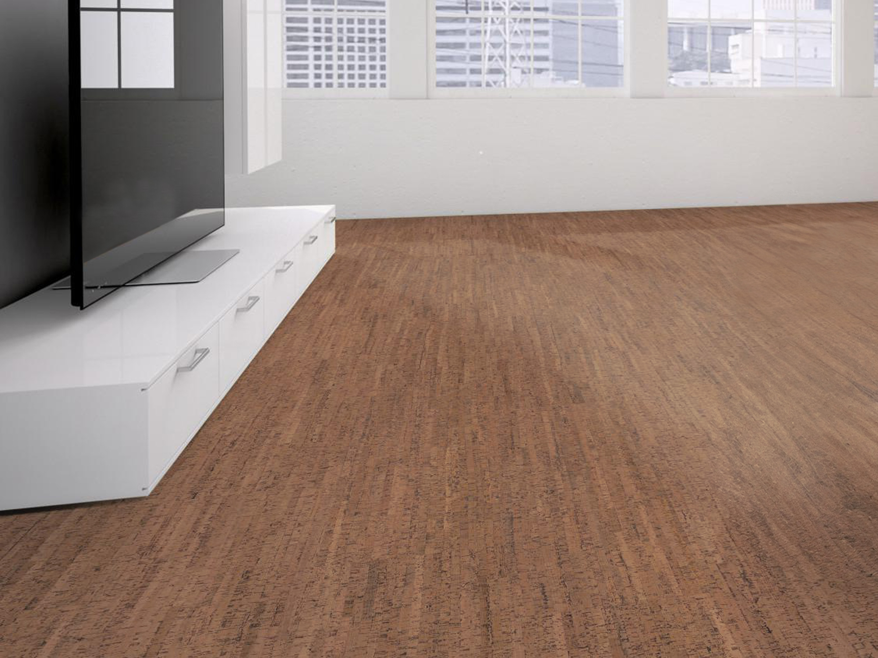 TRECOR® Klick Korkboden Mazara - 10 mm Stark - Farbe: Braunrot TRECOR® Klick Korkboden Mazara - 10 mm Stark - Farbe: Braunrot