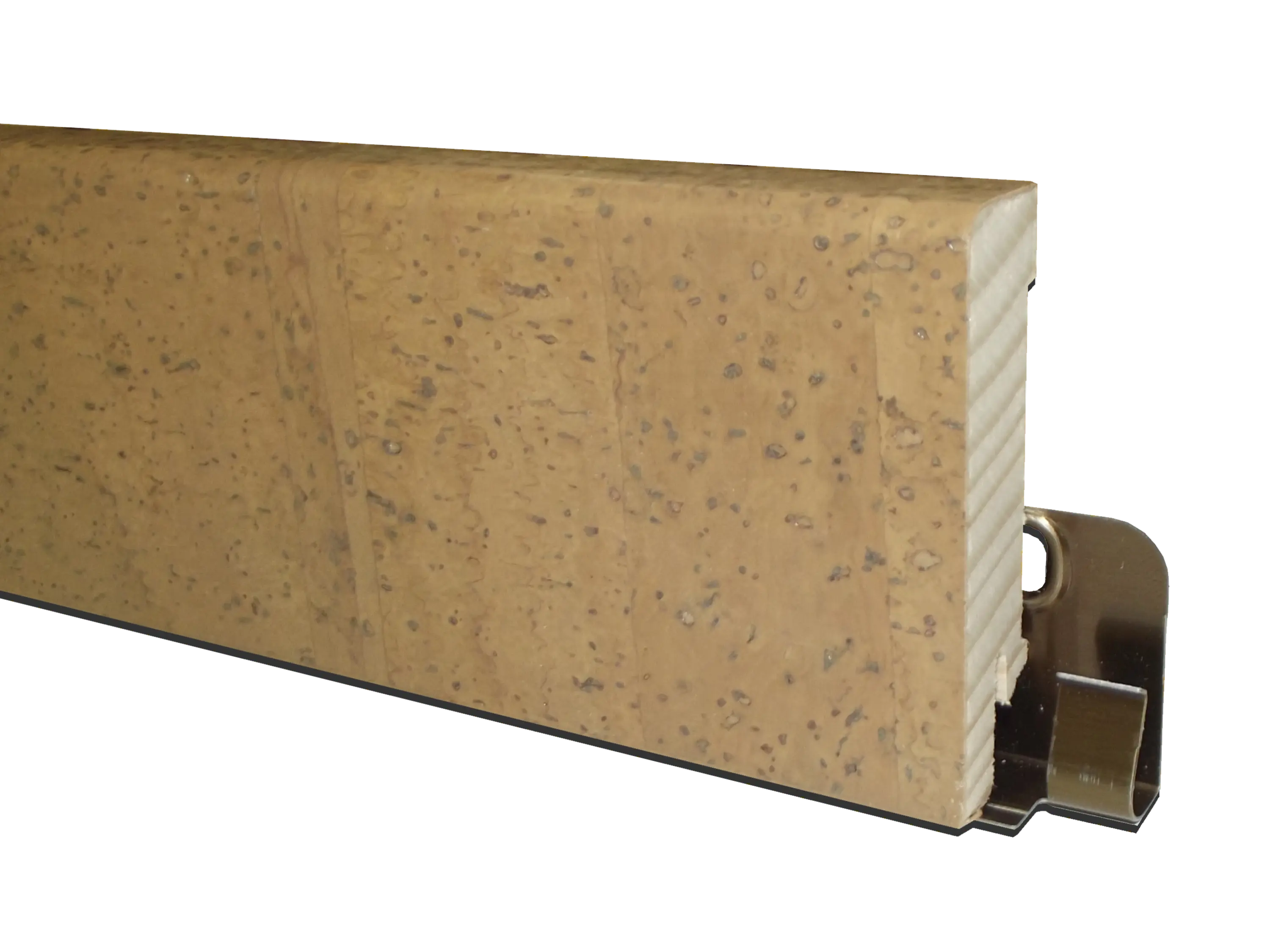 Korksockelleiste Merida - 24 Farben - Höhe: 60 mm Tiefe: 16 mm Länge: 240 cm Korksockelleiste Merida - 24 Farben - Höhe: 60 mm Tiefe: 16 mm Länge: 240 cm