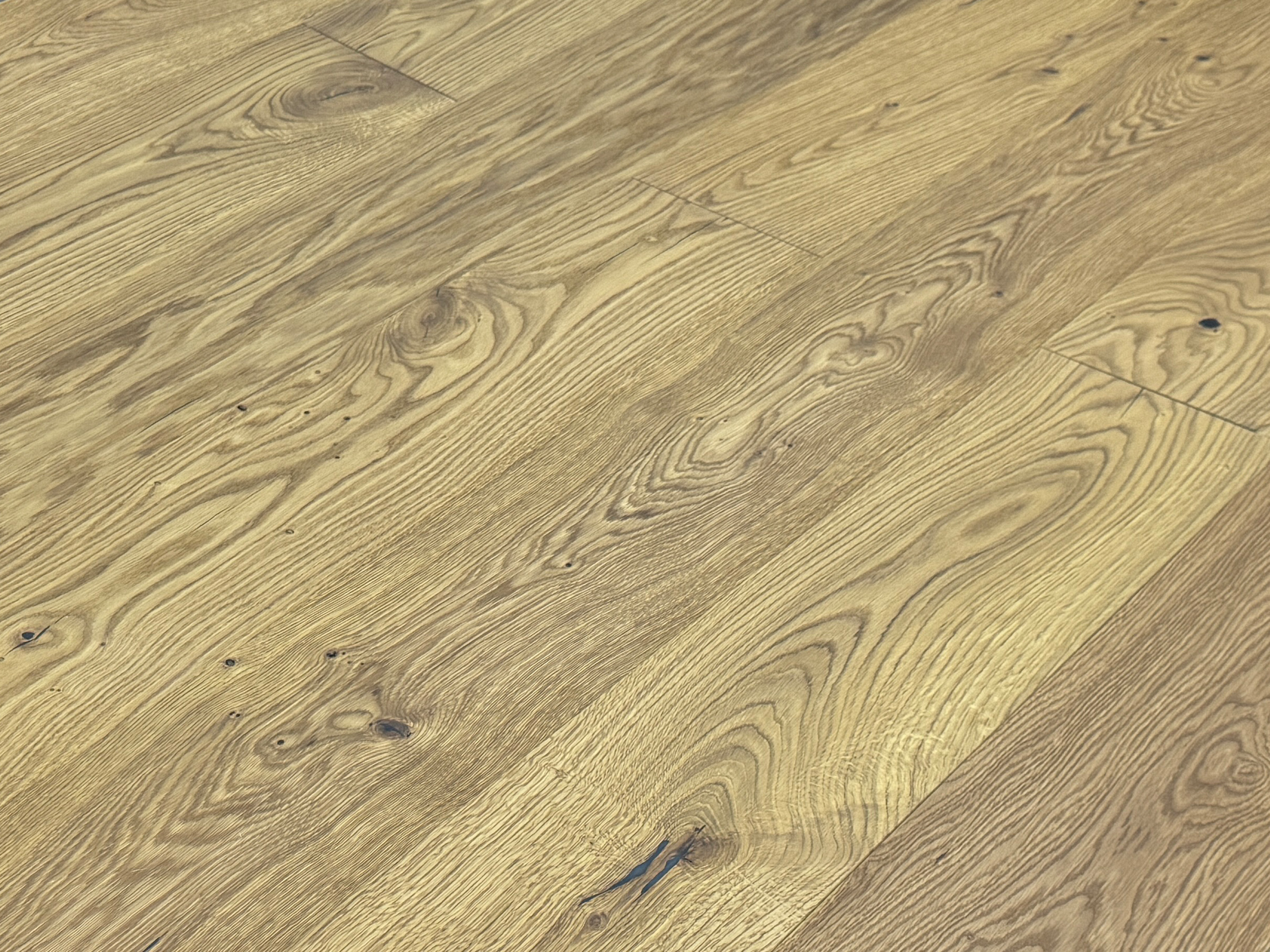 Parkettboden 3-Schicht Landhausdiele Eiche Rustikal Parkett gebürstet RUBIO R209 Smoked Oak endgeölt