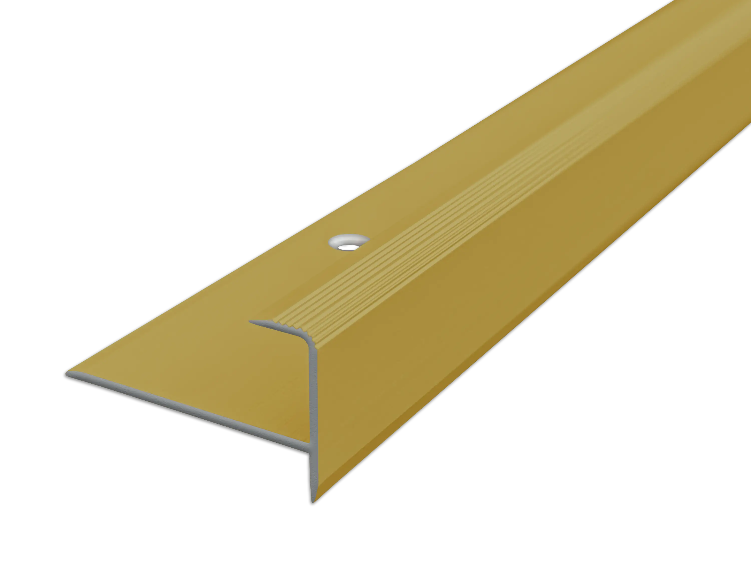 ufitec® Einschubprofil für Belagshöhen bis 10,3 mm mit 7 mm Nase Treppen-/Stufen Abschlussprofil ufitec® Einschubprofil für Belagshöhen bis 10,3 mm mit 7 mm Nase Treppen-/Stufen Abschlussprofil