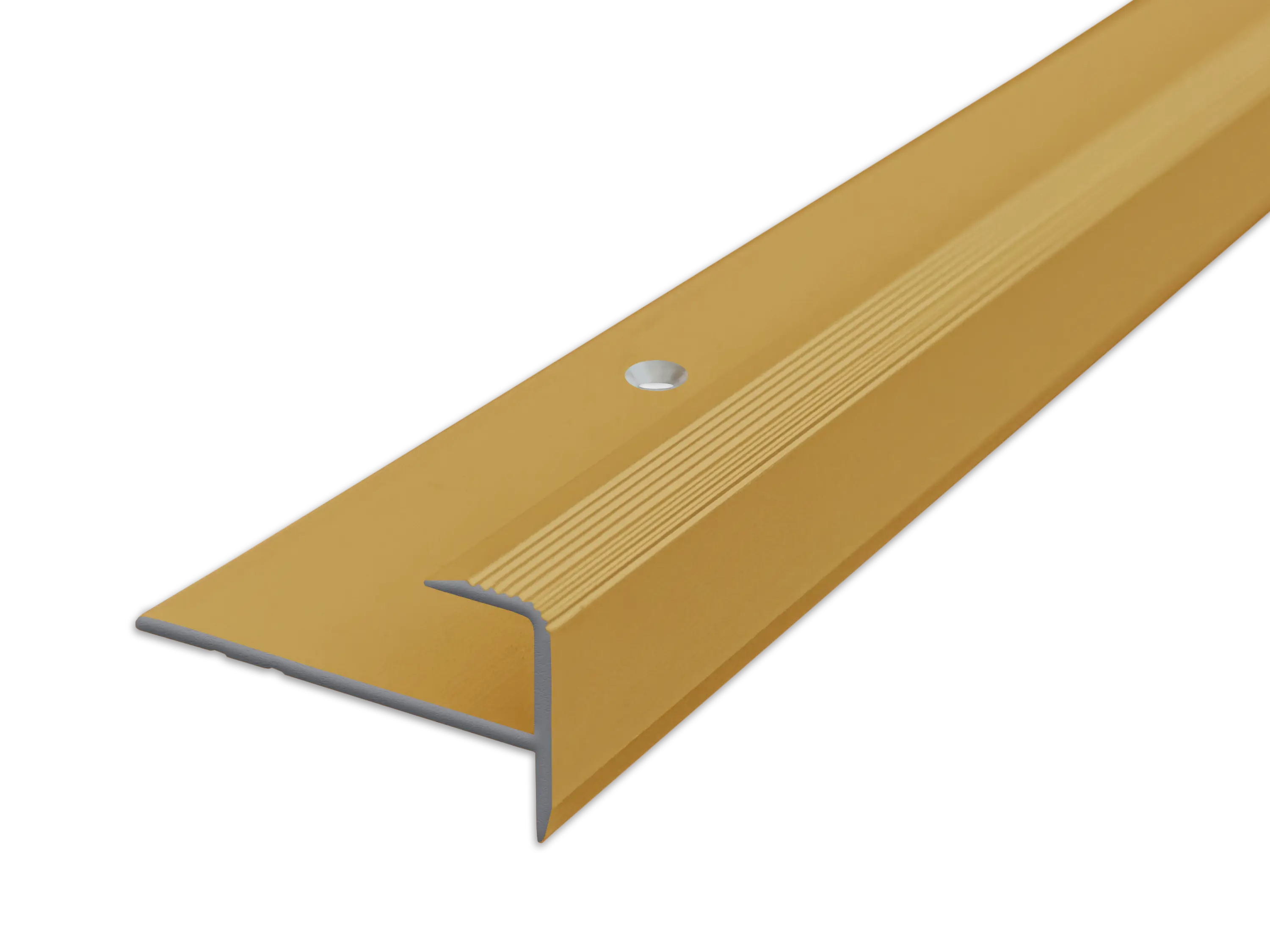 ufitec® Einschubprofil für Belagshöhen bis 8,5 mm | 7 mm Nase Treppen-/Stufen Abschlussprofil ufitec® Einschubprofil für Belagshöhen bis 8,5 mm | 7 mm Nase Treppen-/Stufen Abschlussprofil