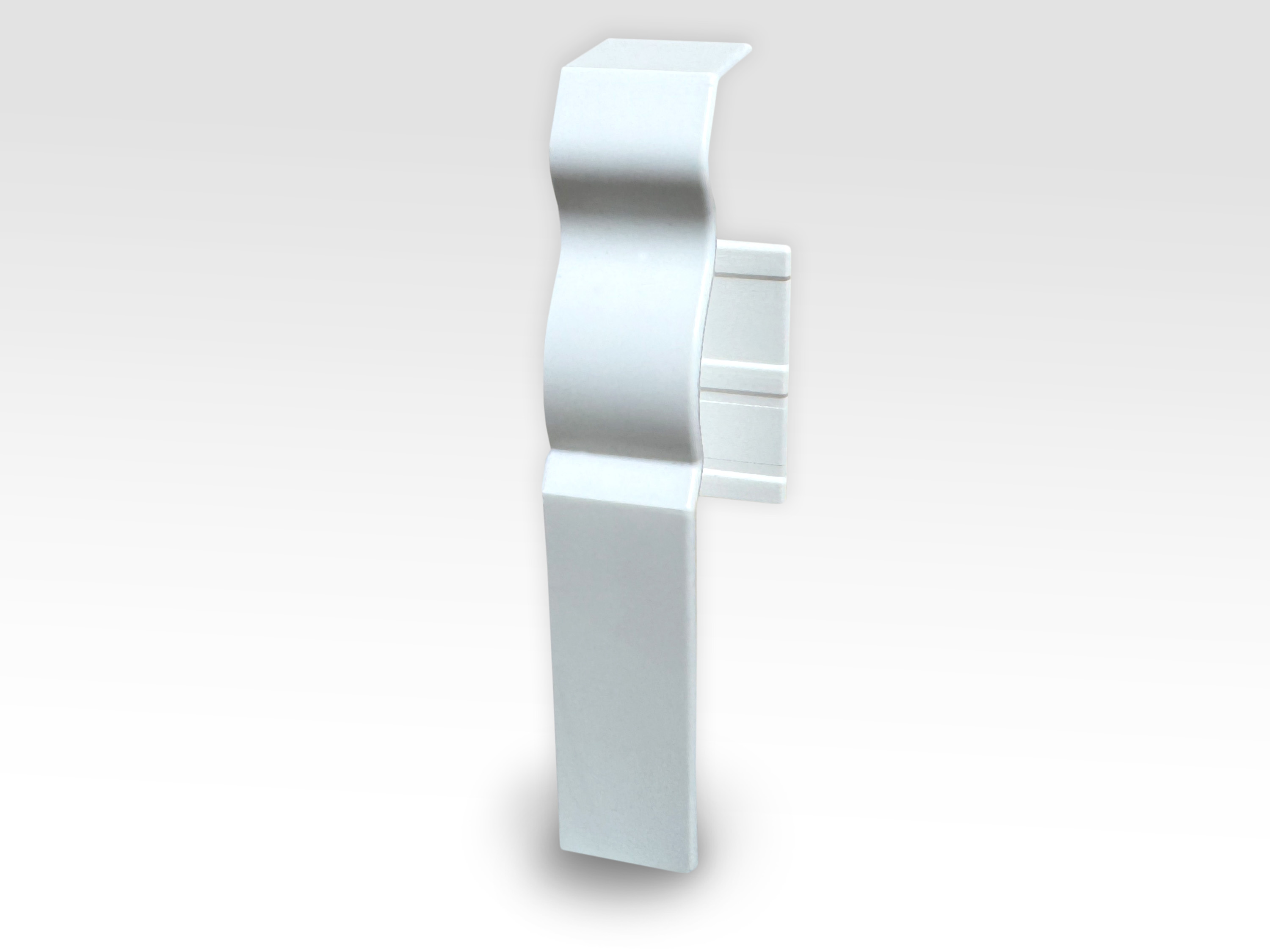 Innenecken Außenecken Verbinder Abschlusskappen für Hamburger Sockelleiste 60 / 80 mm
