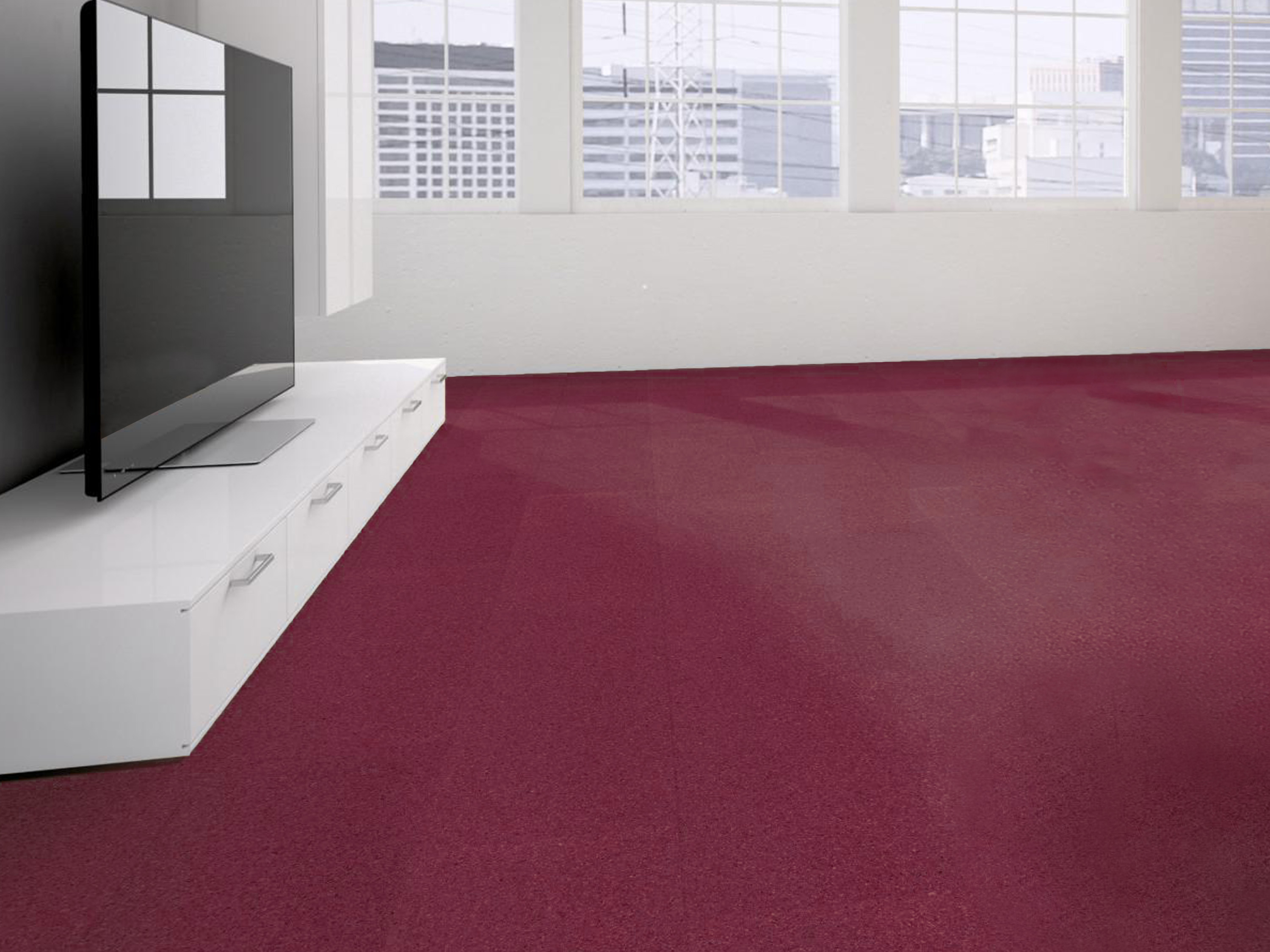 TRECOR® Klick Korkboden PORTO - 10 mm Stark - Farbe: Purpurrot TRECOR® Klick Korkboden PORTO - 10 mm Stark - Farbe: Purpurrot