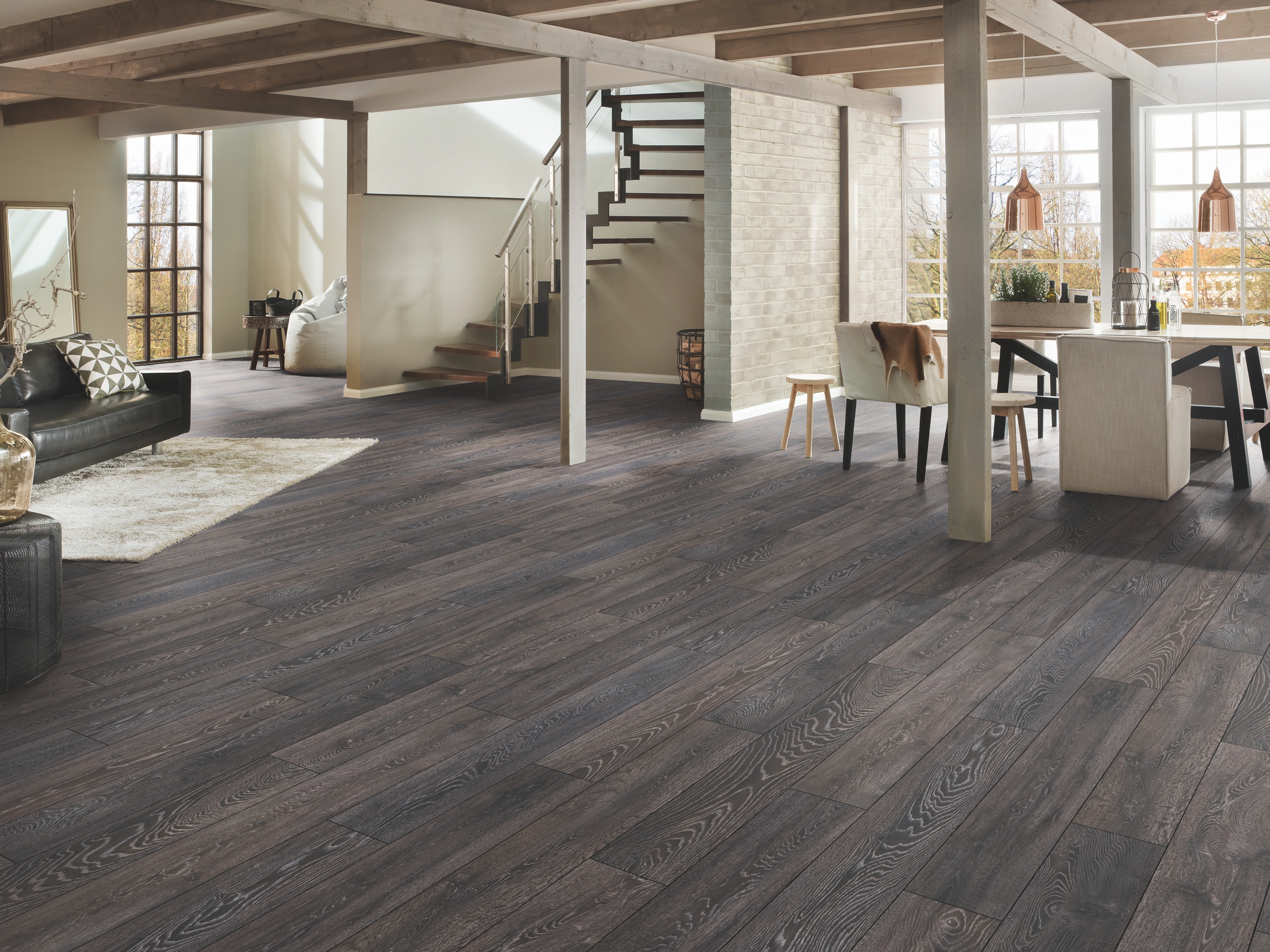 Laminatboden Bedrock Oak 5541 (HC) Super Natural Classic by Krono Original, Stärke: 8 mm Laminatboden Bedrock Oak 5541 (HC) Super Natural Classic by Krono Original, Stärke: 8 mm