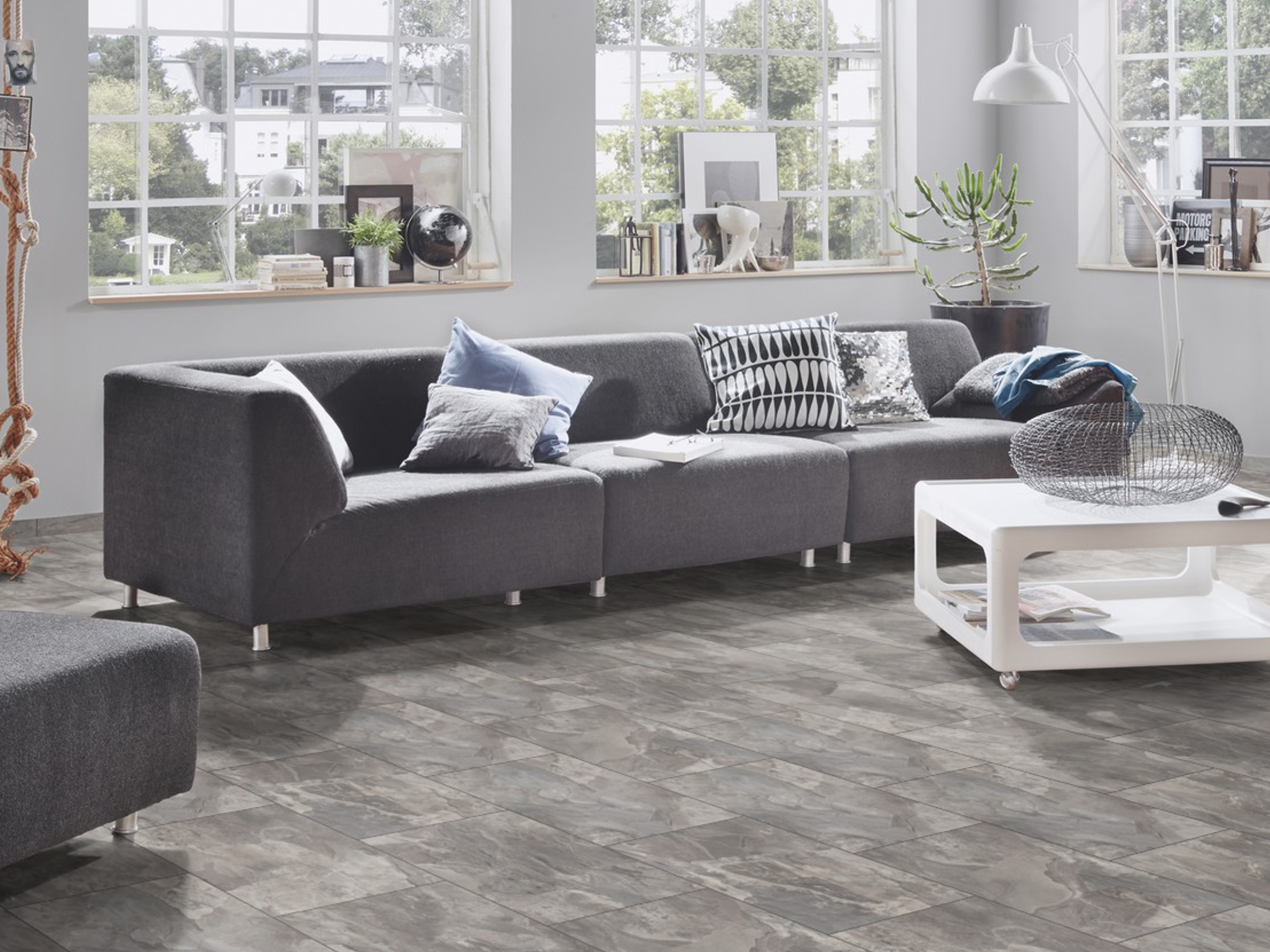 Laminatboden KronoOriginal® Atlantic 8 - Silverado Slate K387 - 8 mm - MO.RE! Moisture resistant Laminatboden KronoOriginal® Atlantic 8 - Silverado Slate K387 - 8 mm - MO.RE! Moisture resistant