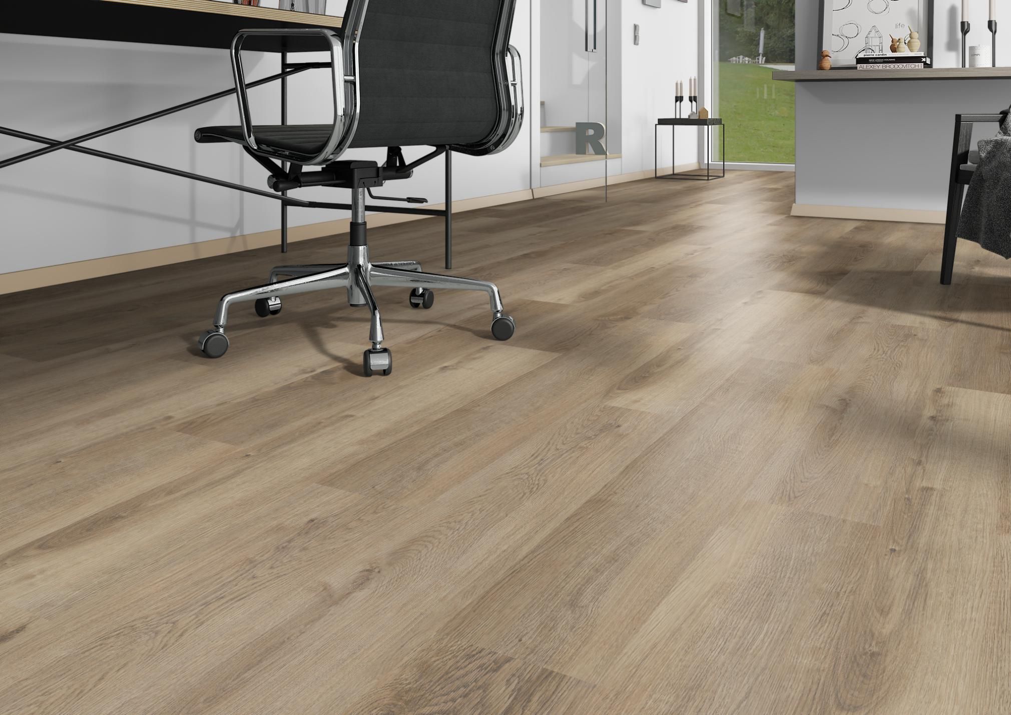 TRECOR® Klick Vinylboden RIGID 3.5 - Eiche Rustique Natur - 3,5 mm Stark, Nutzschicht: 0,3 mm TRECOR® Klick Vinylboden RIGID 3.5 - Eiche Rustique Natur - 3,5 mm Stark, Nutzschicht: 0,3 mm