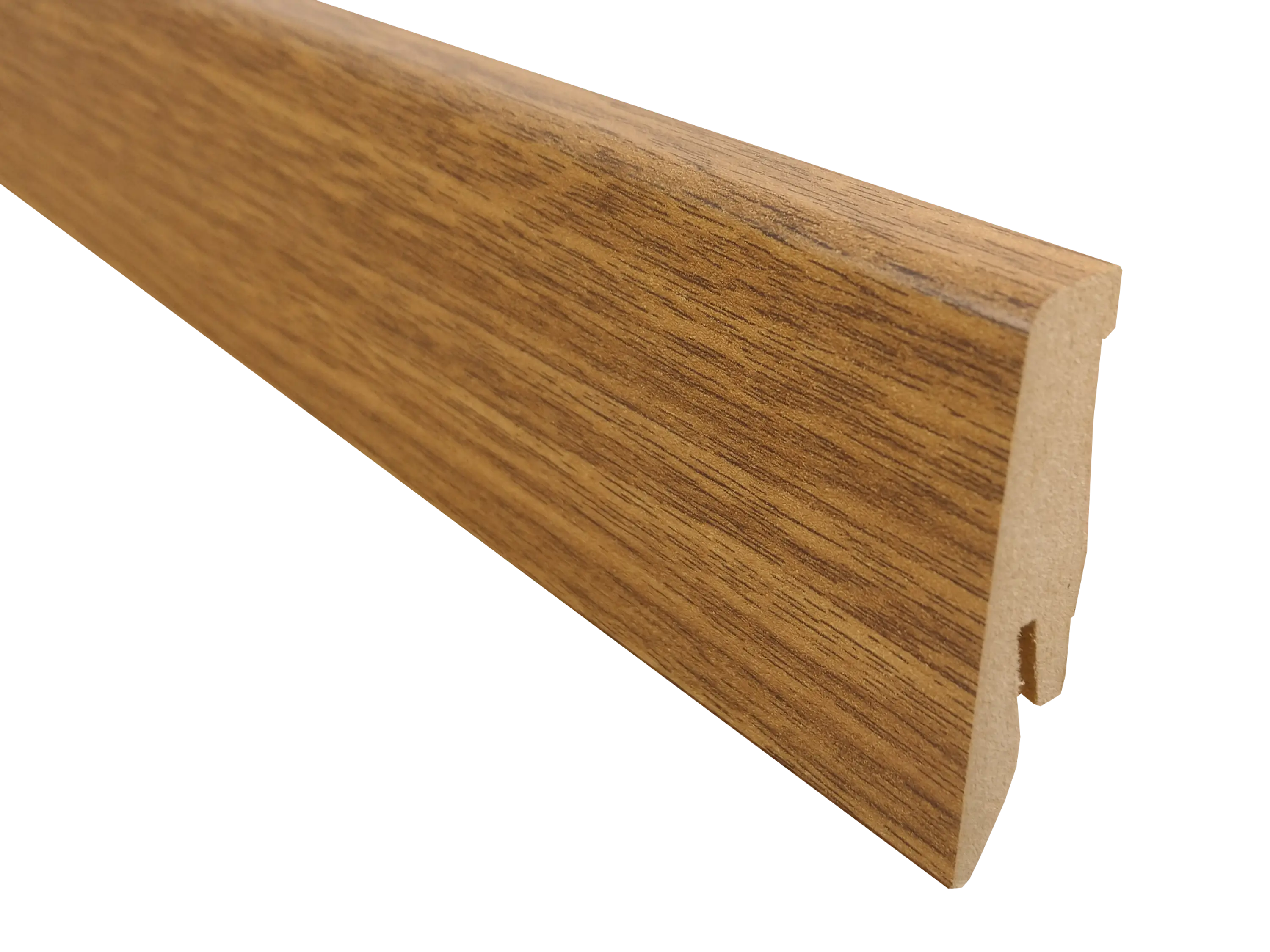TRECOR® Laminatboden Sockelleiste - Trend Oak Dark Nr. 281 - MDF gerade Form TRECOR® Laminatboden Sockelleiste - Trend Oak Dark Nr. 281 - MDF gerade Form