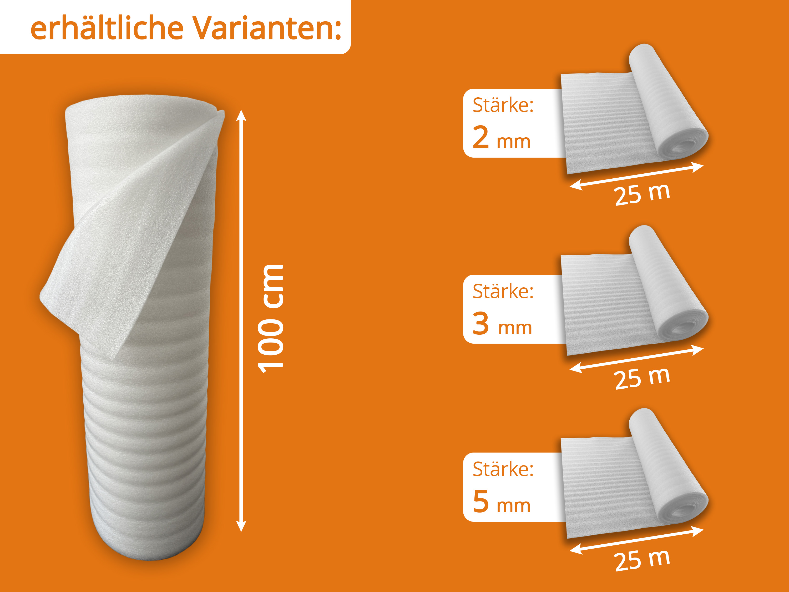 uficell® ULTRA PE-Schaum Trittschalldämmung - Laminat- und Parkettunterlage, 2 mm Stark uficell® ULTRA PE-Schaum Trittschalldämmung - Laminat- und Parkettunterlage, 2 mm Stark