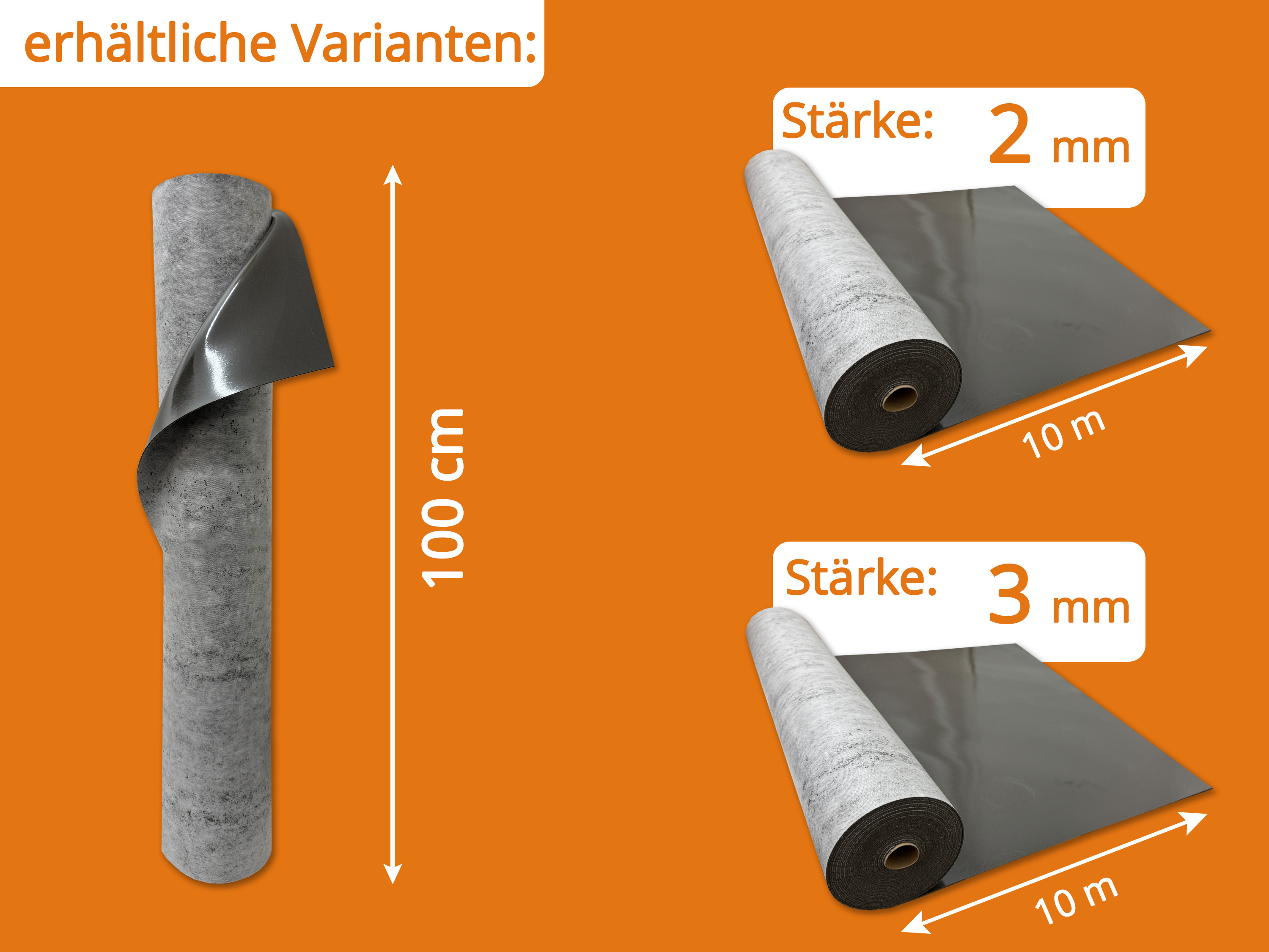 uficell® Silence Floor Akustik Trittschalldämmung mit Mineralsandfüllung B-Ware uficell® Silence Floor Akustik Trittschalldämmung mit Mineralsandfüllung B-Ware
