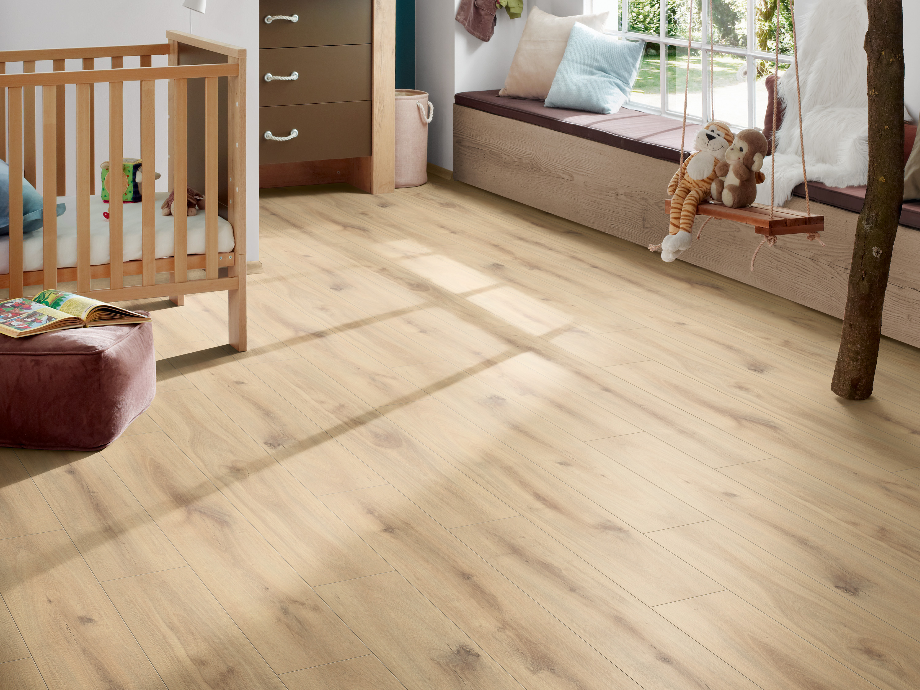 Klick Designboden Organic Oak K063 Organic Clever Silent 7 mm integr. Trittschalldämmung mit ORCA Technologie Klick Designboden Organic Oak K063 Organic Clever Silent 7 mm integr. Trittschalldämmung mit ORCA Technologie