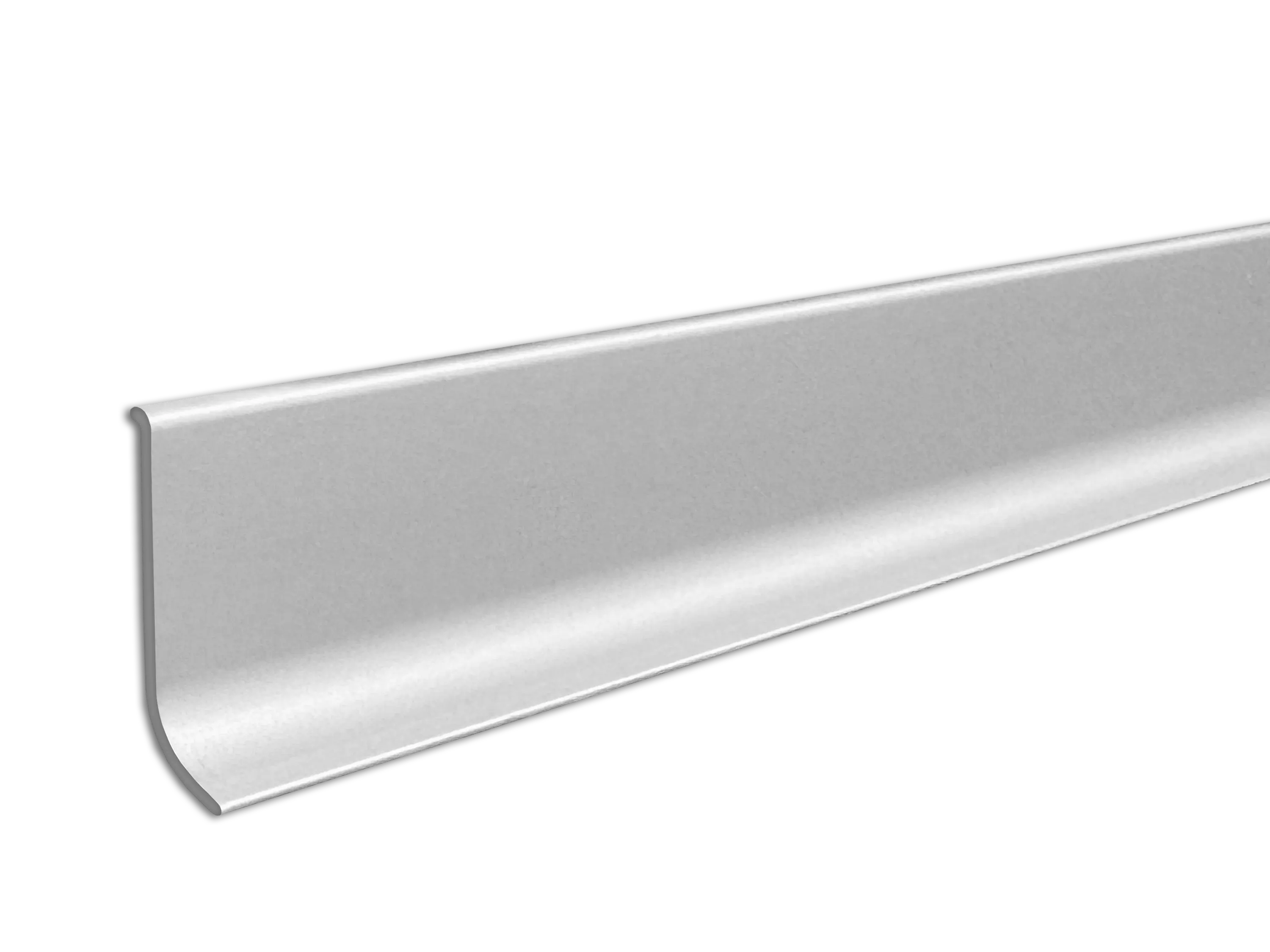 Aluminium Sockelleiste 40 mm - Metallsockelleiste eloxiert 