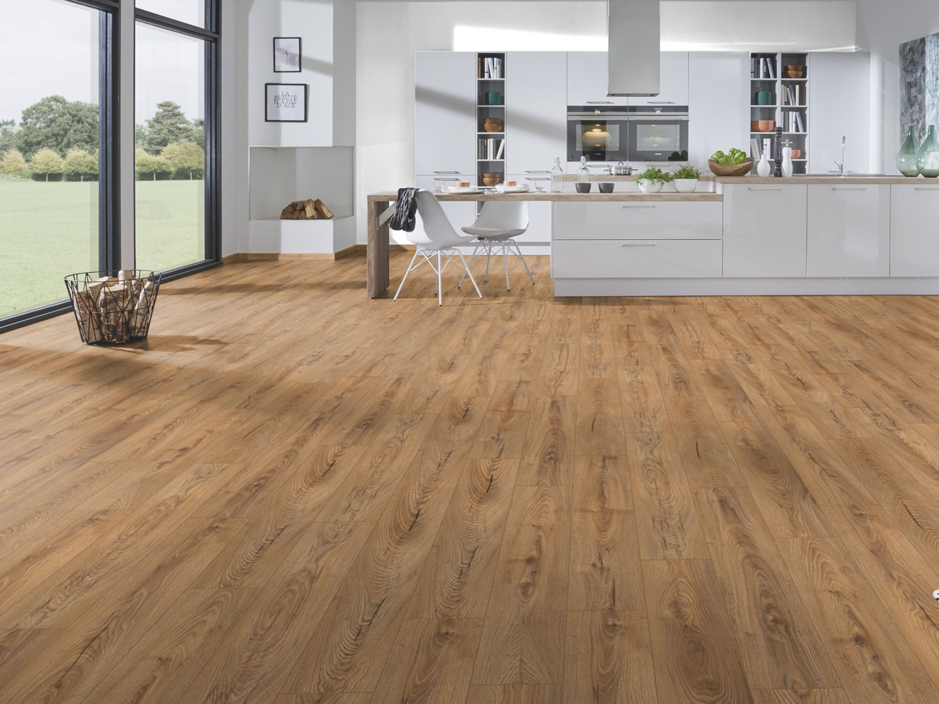 Inca Carpenter Oak K476 Landhausdiele Laminat mit Fase Atlantic 10 - mit MO.RE KronoOriginal Inca Carpenter Oak K476 Landhausdiele Laminat mit Fase Atlantic 10 - mit MO.RE KronoOriginal