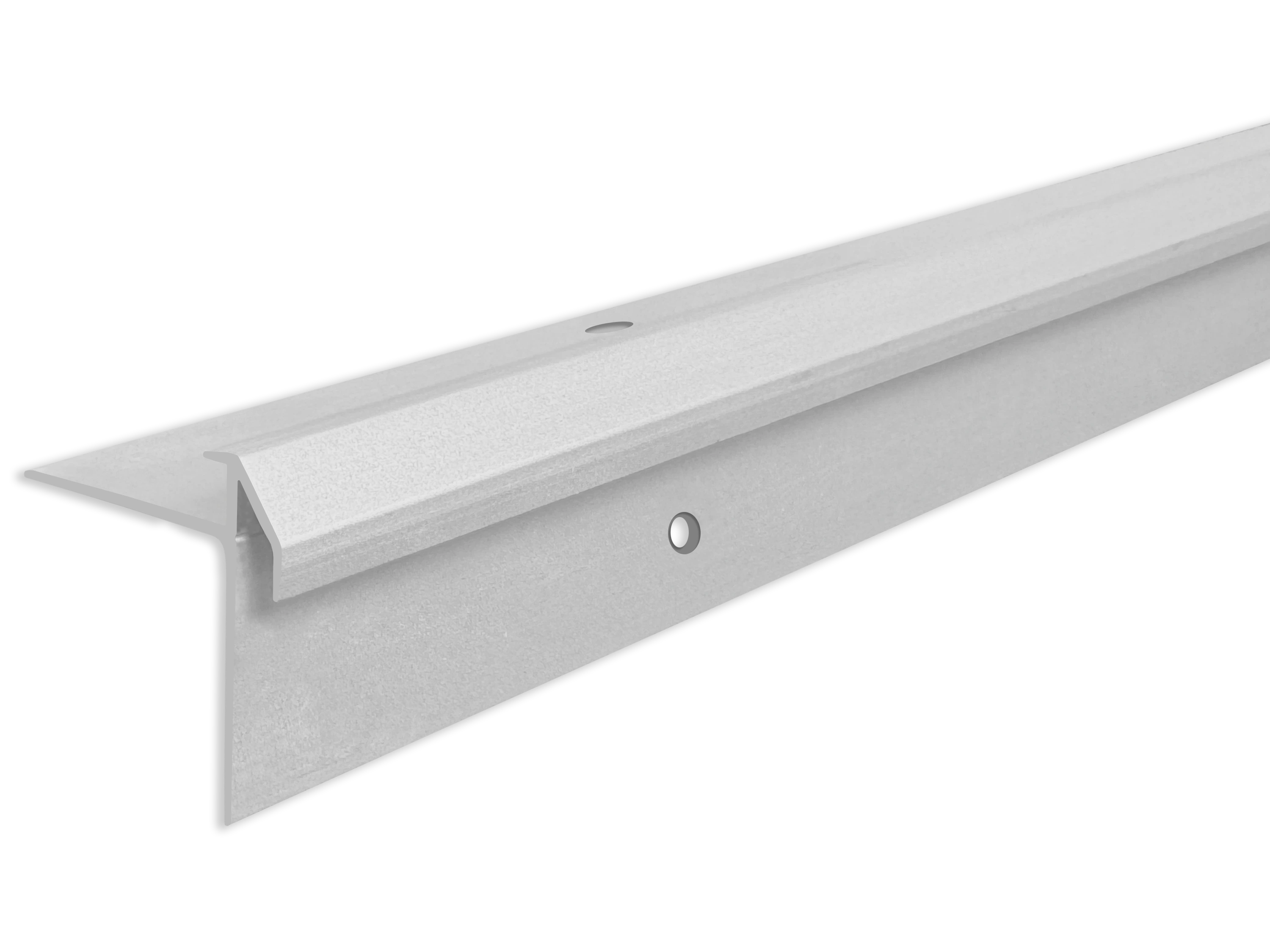 ufitec® Treppenkantenprofil beidseitig für Vinylböden für Belagshöhen von 5 mm - Alu eloxiert ufitec® Treppenkantenprofil beidseitig für Vinylböden für Belagshöhen von 5 mm - Alu eloxiert