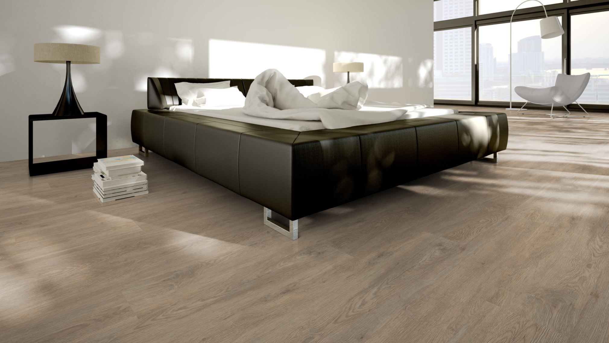 TRECOR® LVT Dryback Klebe Vinylboden Trend Oak Nature Landhausdiele - 2 mm starker Designboden TRECOR® LVT Dryback Klebe Vinylboden Trend Oak Nature Landhausdiele - 2 mm starker Designboden