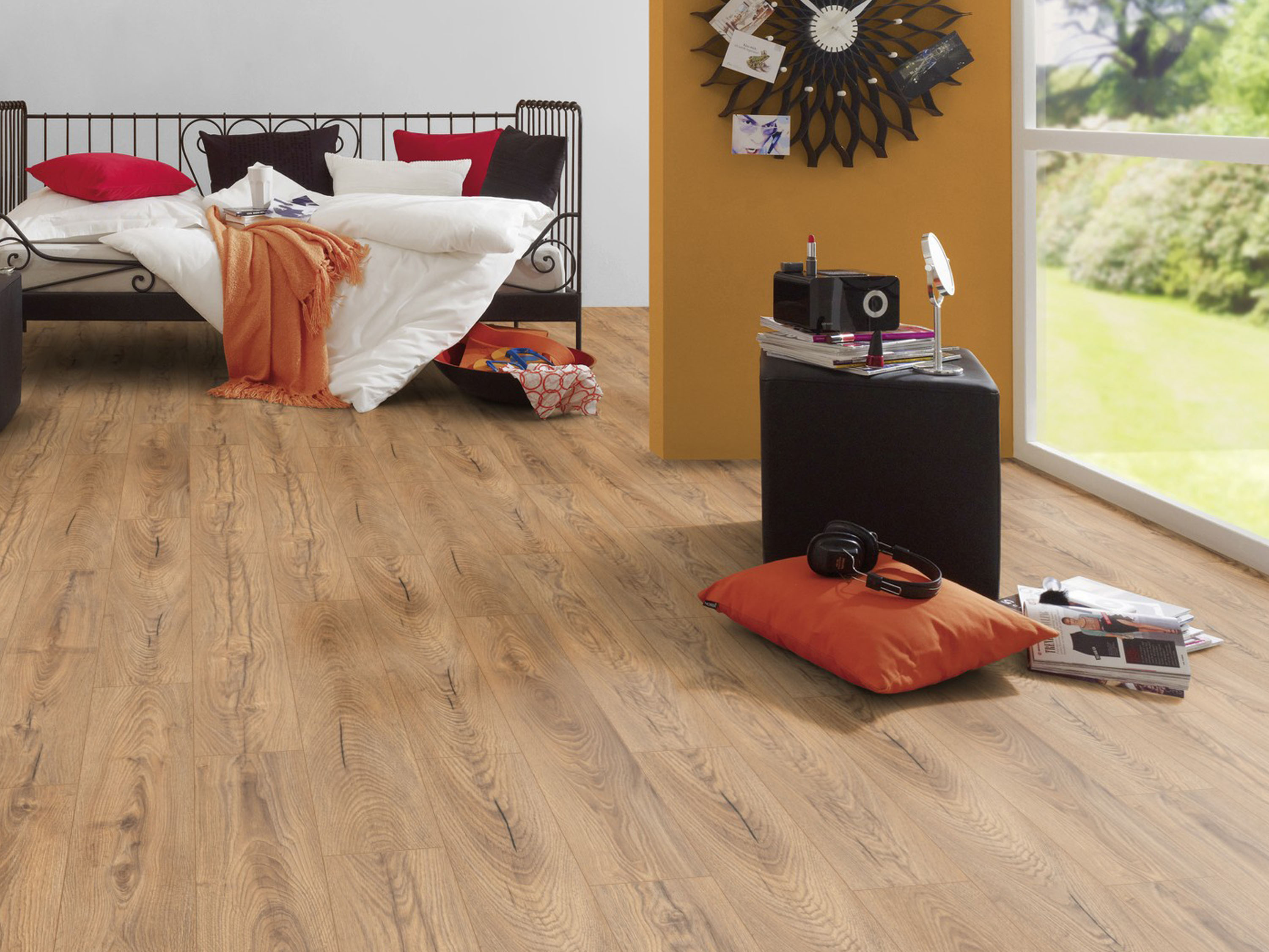Inca Carpenter Oak K476 Landhausdiele Laminat mit Fase Atlantic 10 - mit MO.RE KronoOriginal Inca Carpenter Oak K476 Landhausdiele Laminat mit Fase Atlantic 10 - mit MO.RE KronoOriginal