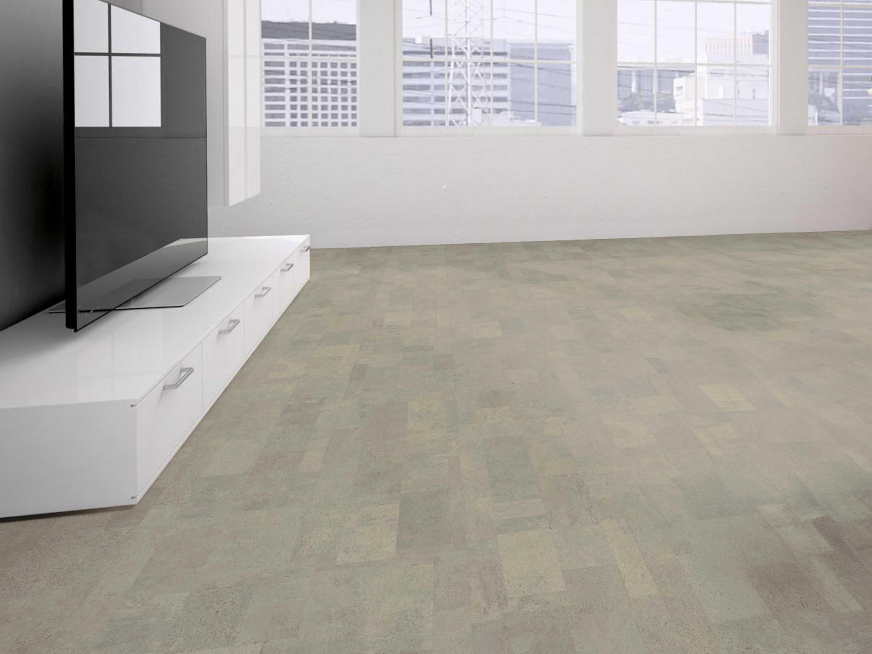 TRECOR® Klick Korkboden Merida - 10 mm Stark - Farbe: Kieselgrau TRECOR® Klick Korkboden Merida - 10 mm Stark - Farbe: Kieselgrau