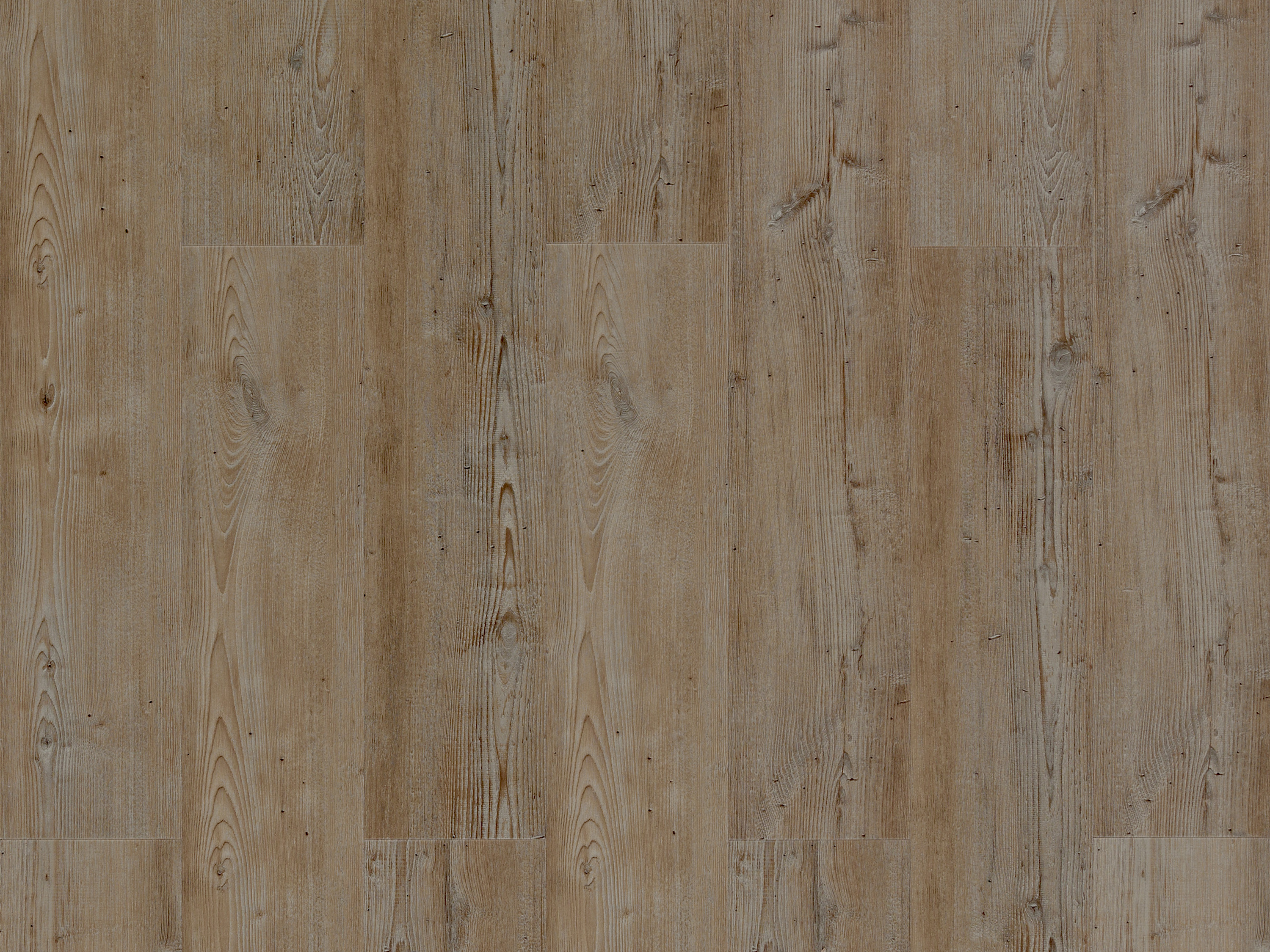 TRECOR® Vinyl Designboden - Rustic Pine mit Synchronoberfläche Landhausdiele - HDF Trägerplatte, Kork- Unterseite TRECOR® Vinyl Designboden - Rustic Pine mit Synchronoberfläche Landhausdiele - HDF Trägerplatte, Kork- Unterseite
