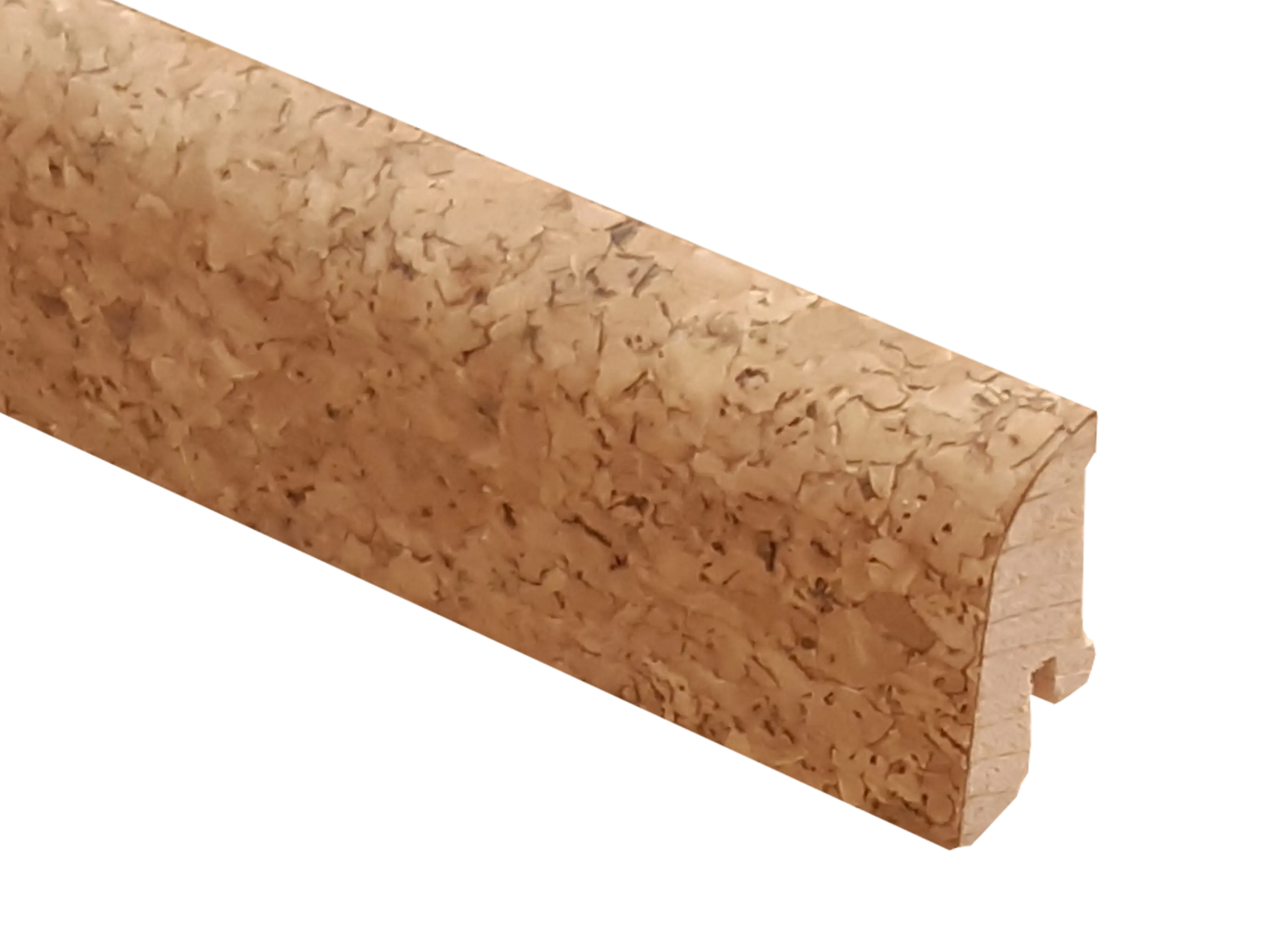 TRECOR® Korksockelleiste Kork-Grob, Fußleiste, Sockelleiste Kork, Format: 19 x 38 mm TRECOR® Korksockelleiste Kork-Grob, Fußleiste, Sockelleiste Kork, Format: 19 x 38 mm