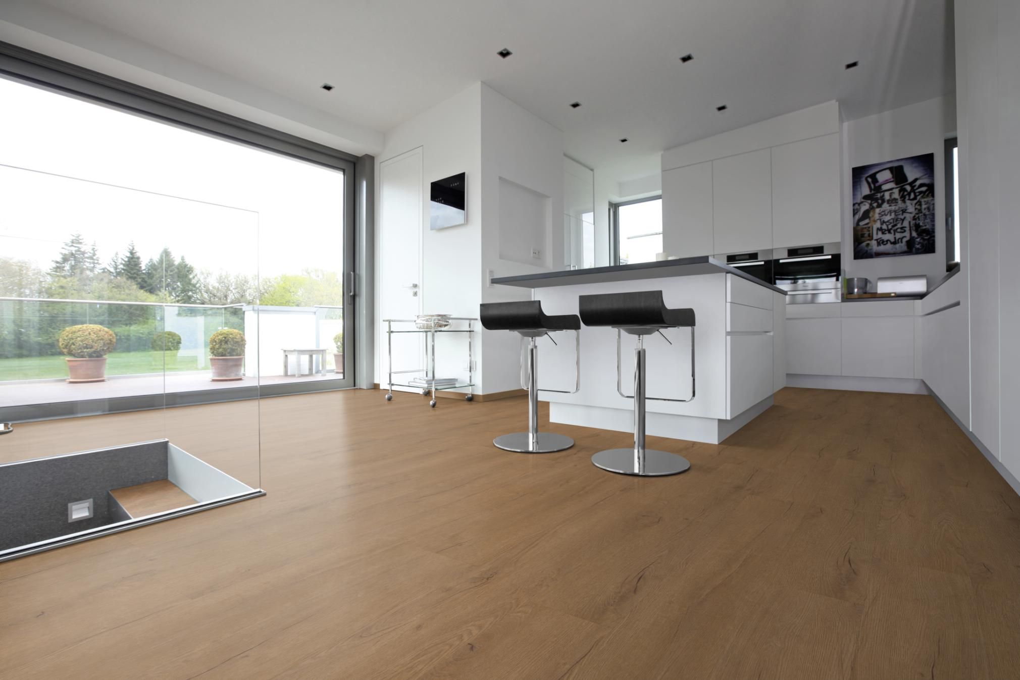 TRECOR® LVT Dryback Klebe Vinylboden Prestige Eiche Natur Landhausdiele - 2 mm starker Designboden TRECOR® LVT Dryback Klebe Vinylboden Prestige Eiche Natur Landhausdiele - 2 mm starker Designboden