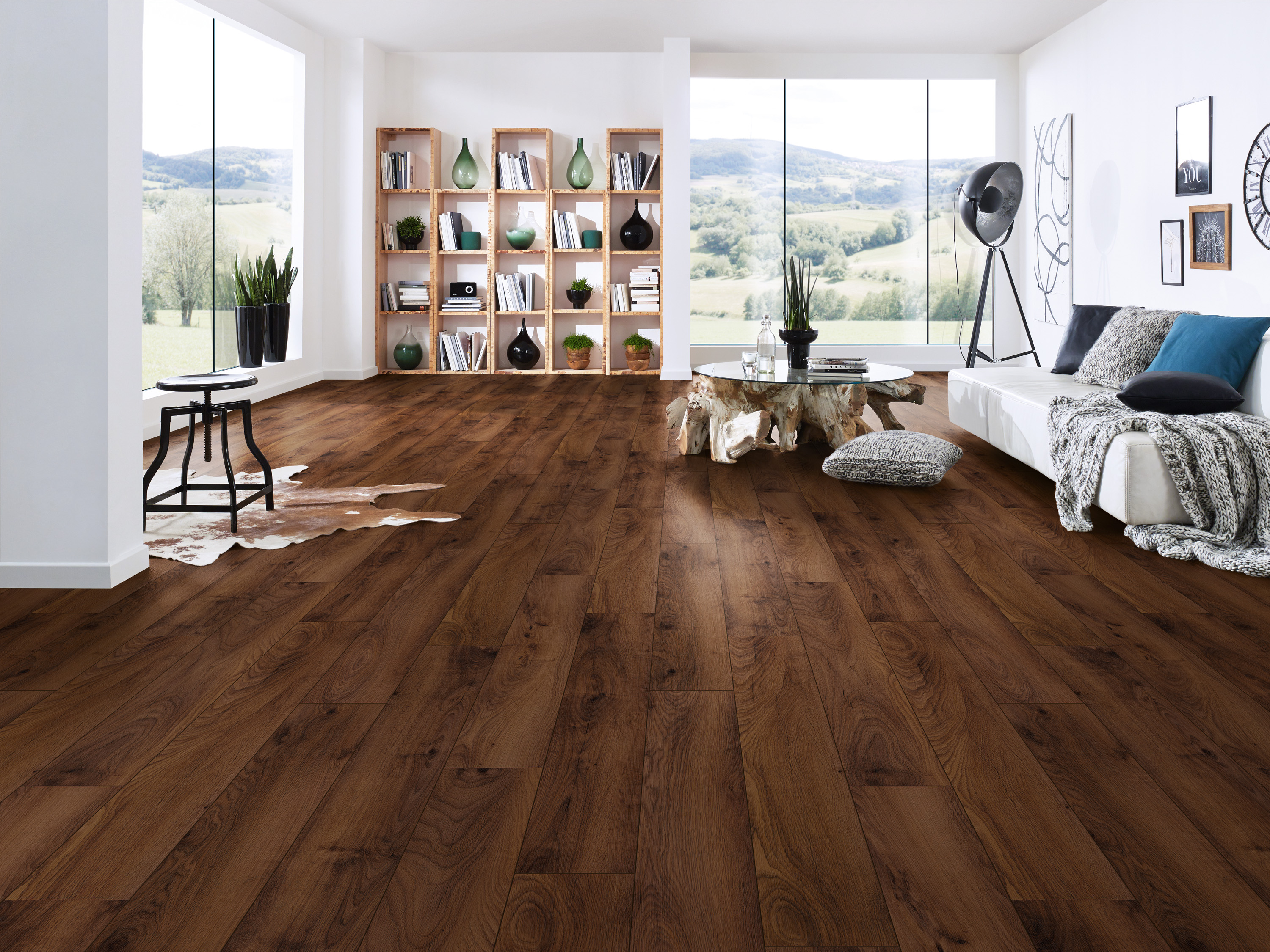 Klick-Designboden Tobacco Manor Oak K505 Fliesenoptik Organic Flex 7 mm, mit integr. Trittschalldämmung Klick-Designboden Tobacco Manor Oak K505 Fliesenoptik Organic Flex 7 mm, mit integr. Trittschalldämmung