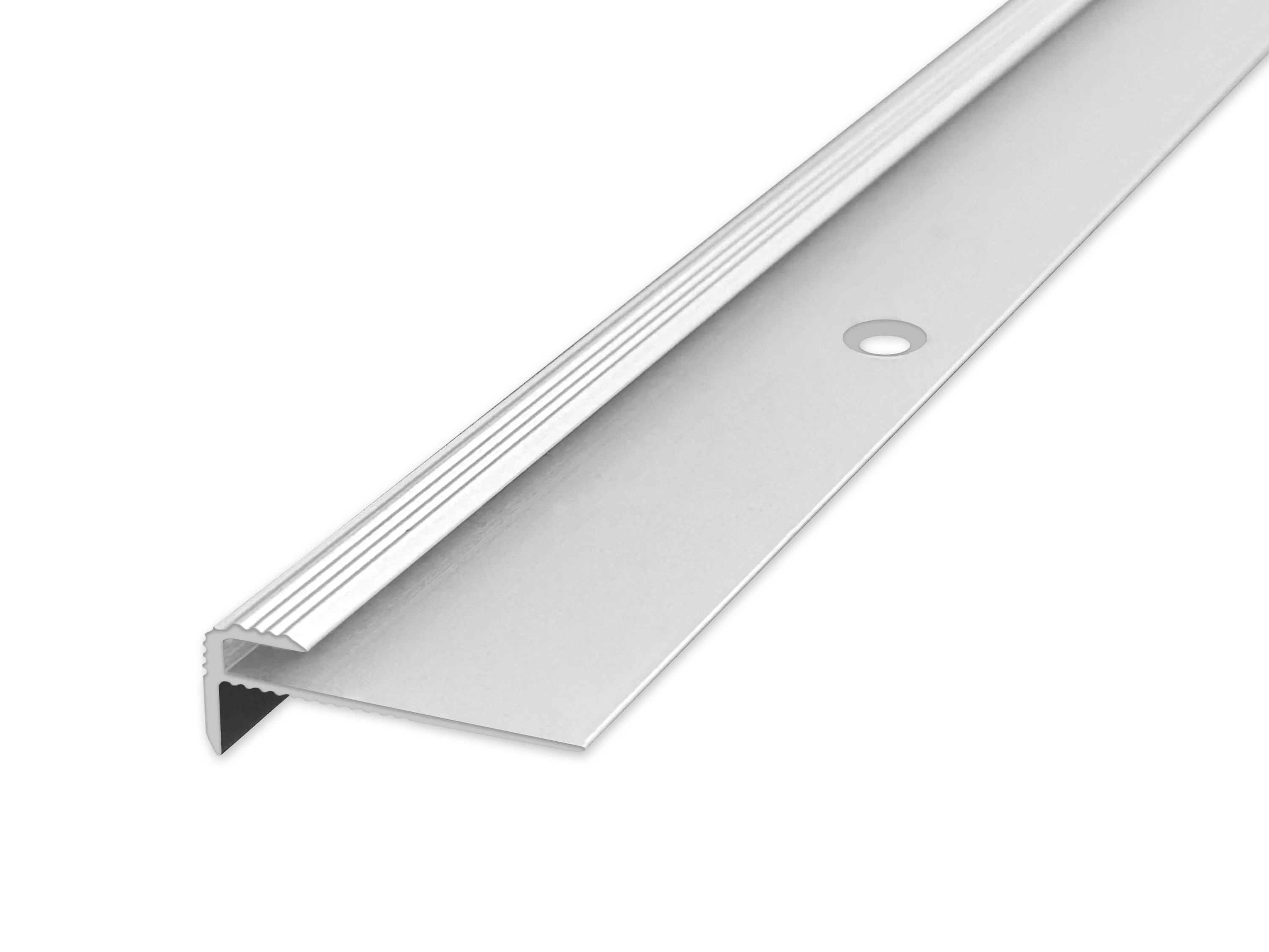 ufitec® Einschubprofil für Belagshöhen bis 3 mm mit 7 mm Nase Treppen-/Stufen Abschlussprofil ufitec® Einschubprofil für Belagshöhen bis 3 mm mit 7 mm Nase Treppen-/Stufen Abschlussprofil
