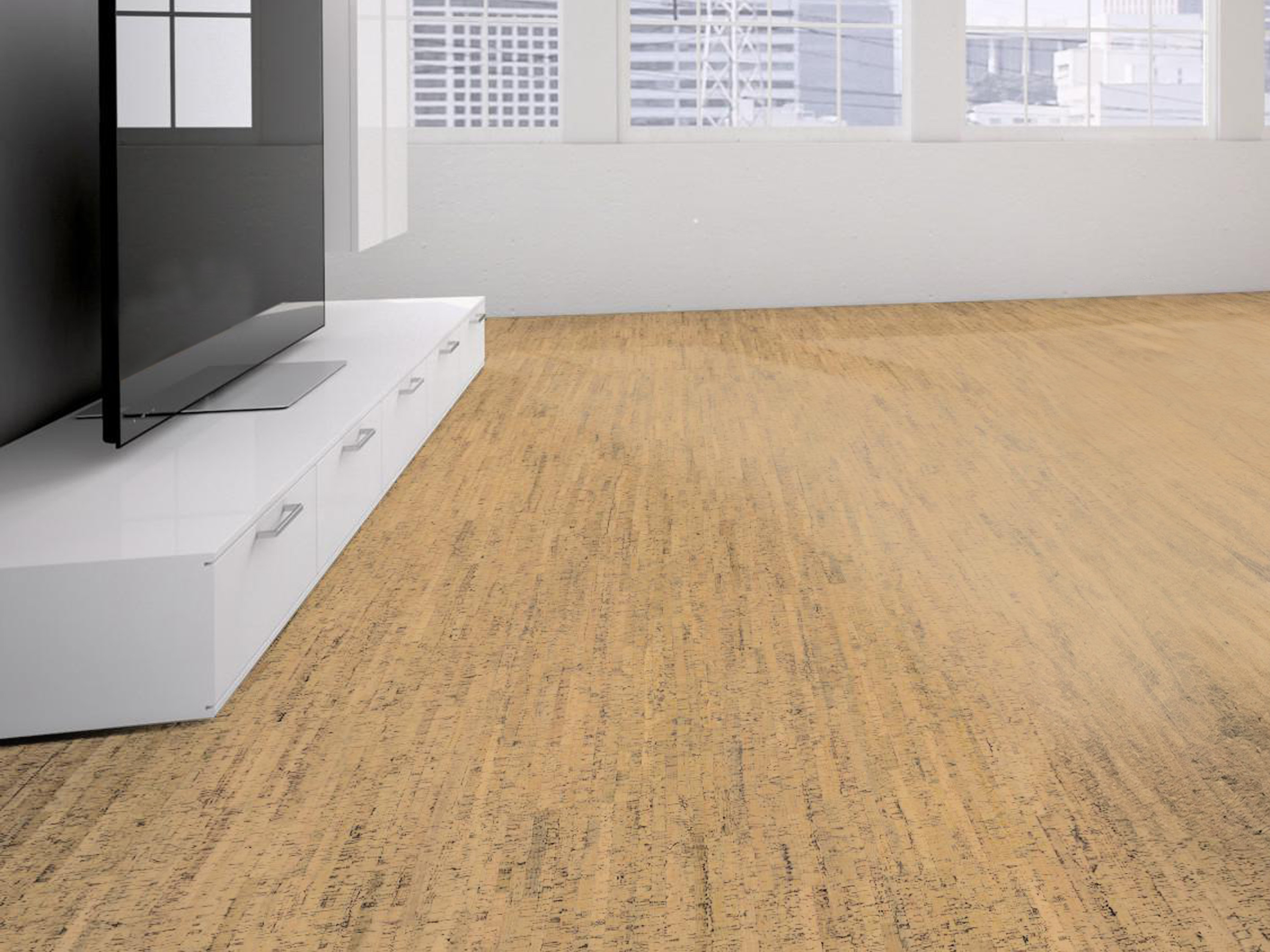 TRECOR® Klick Korkboden Mazara - 10 mm Stark - Farbe: Zitronengelb TRECOR® Klick Korkboden Mazara - 10 mm Stark - Farbe: Zitronengelb
