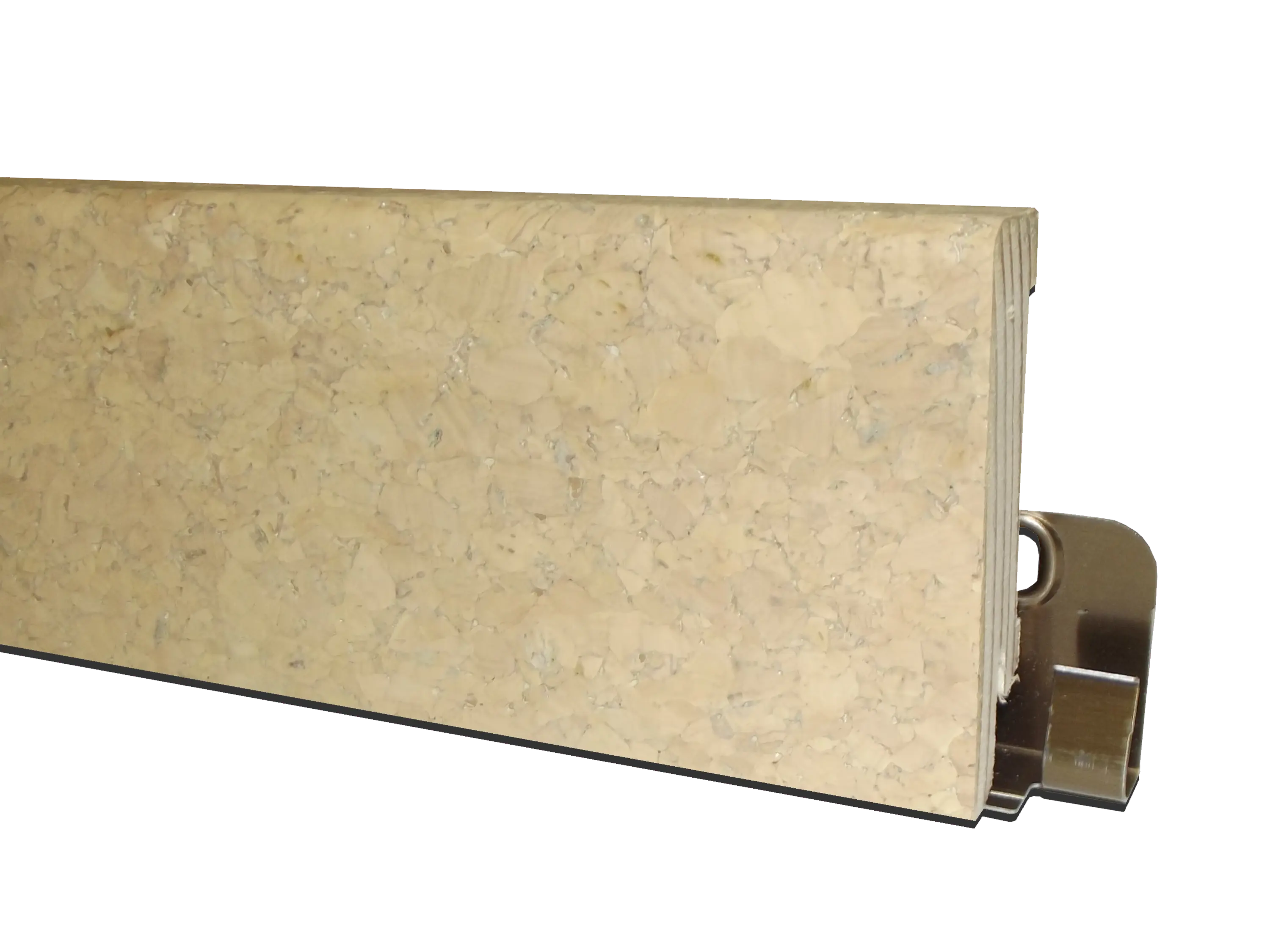 Korksockelleiste Grobe Struktur - 24 Farben - Höhe: 60 mm Tiefe: 16 mm Länge: 240 cm Korksockelleiste Grobe Struktur - 24 Farben - Höhe: 60 mm Tiefe: 16 mm Länge: 240 cm