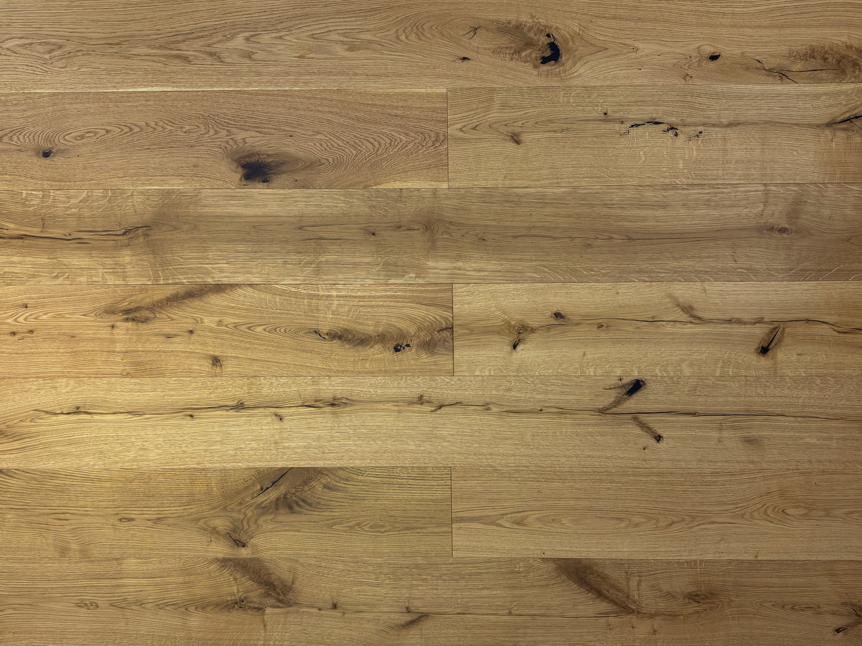 Parkettboden Eiche Rustikal XL Landhausdiele 3 Schicht 220 mm Breit gebürstet & endgeölt, 2G Klicksystem Parkettboden Eiche Rustikal XL Landhausdiele 3 Schicht 220 mm Breit gebürstet & endgeölt, 2G Klicksystem