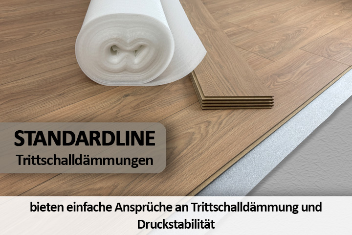Trittschalldämmungen Standardline