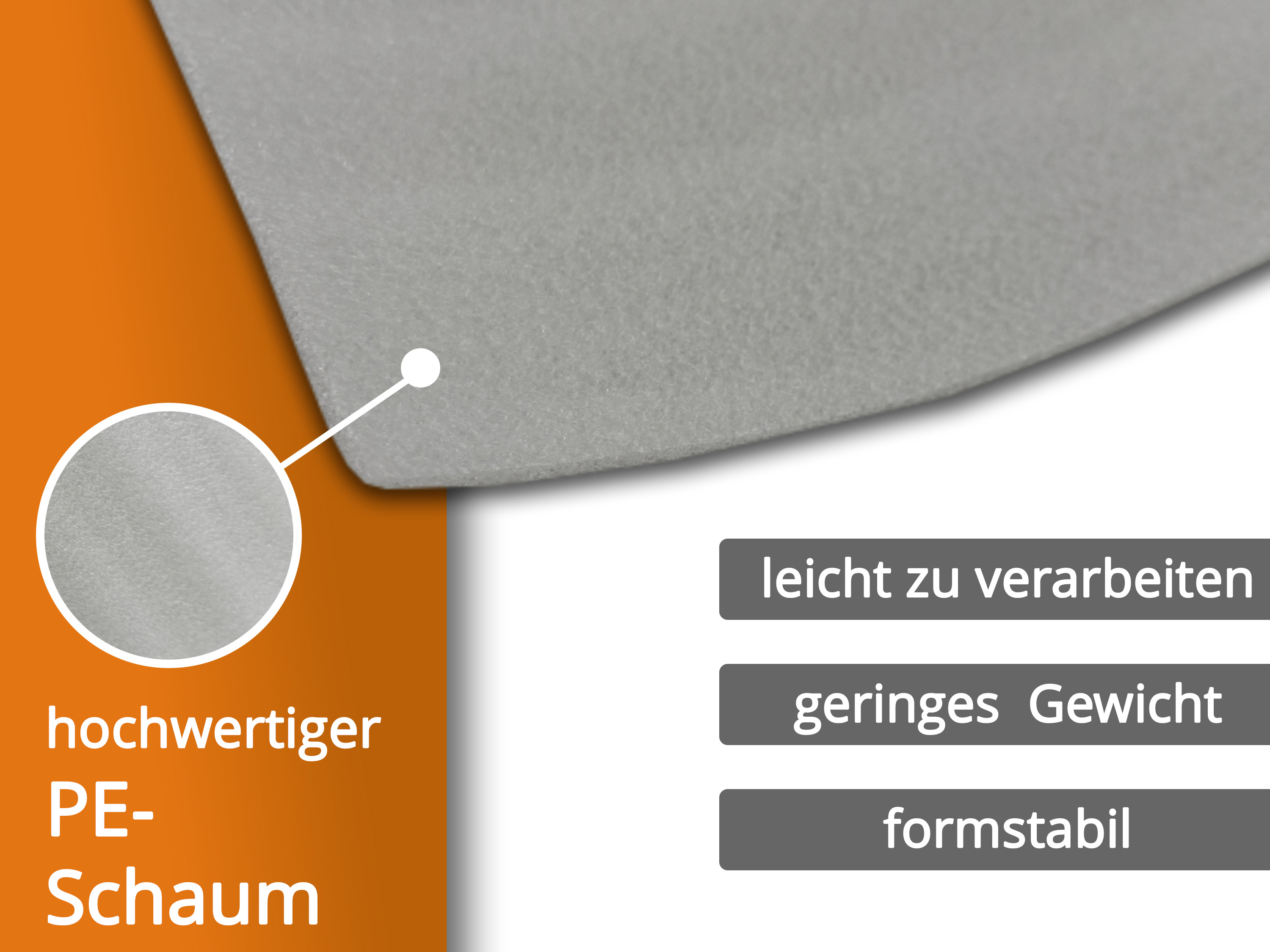 uficell® ULTRA PE-Schaum Trittschalldämmung - Laminat- und Parkettunterlage, 2 mm Stark uficell® ULTRA PE-Schaum Trittschalldämmung - Laminat- und Parkettunterlage, 2 mm Stark