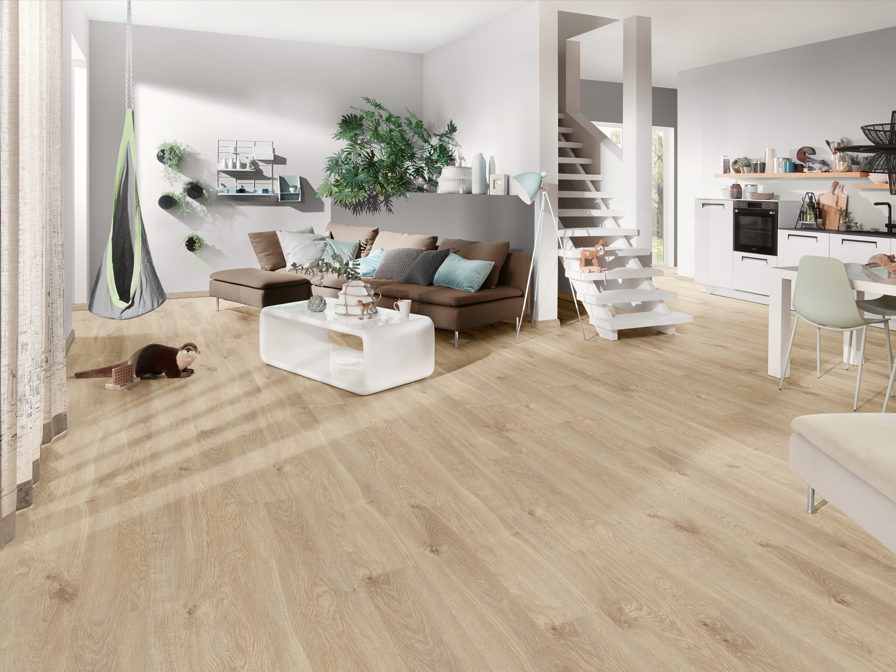Klick-Designboden Eurus Oak K406 Organic Classic 8 mm, mit O.R.C.A Technologie Klick-Designboden Eurus Oak K406 Organic Classic 8 mm, mit O.R.C.A Technologie