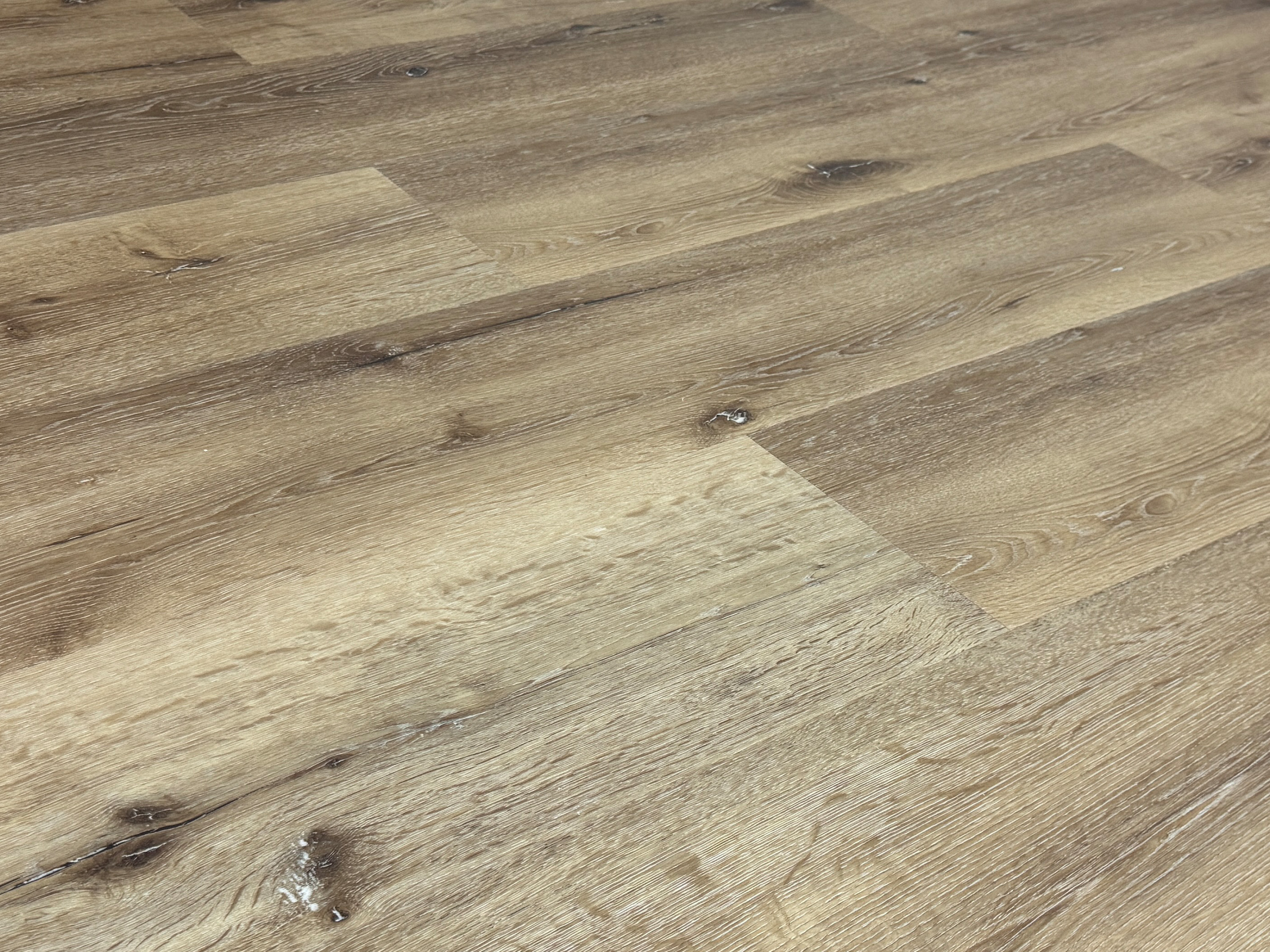 Klick Vinylboden RIGID 5.0 Eiche Rustique Hell Landhausdiele 5 mm Stark, 0,5 mm Nutzschicht Klick Vinylboden RIGID 5.0 Eiche Rustique Hell Landhausdiele 5 mm Stark, 0,5 mm Nutzschicht