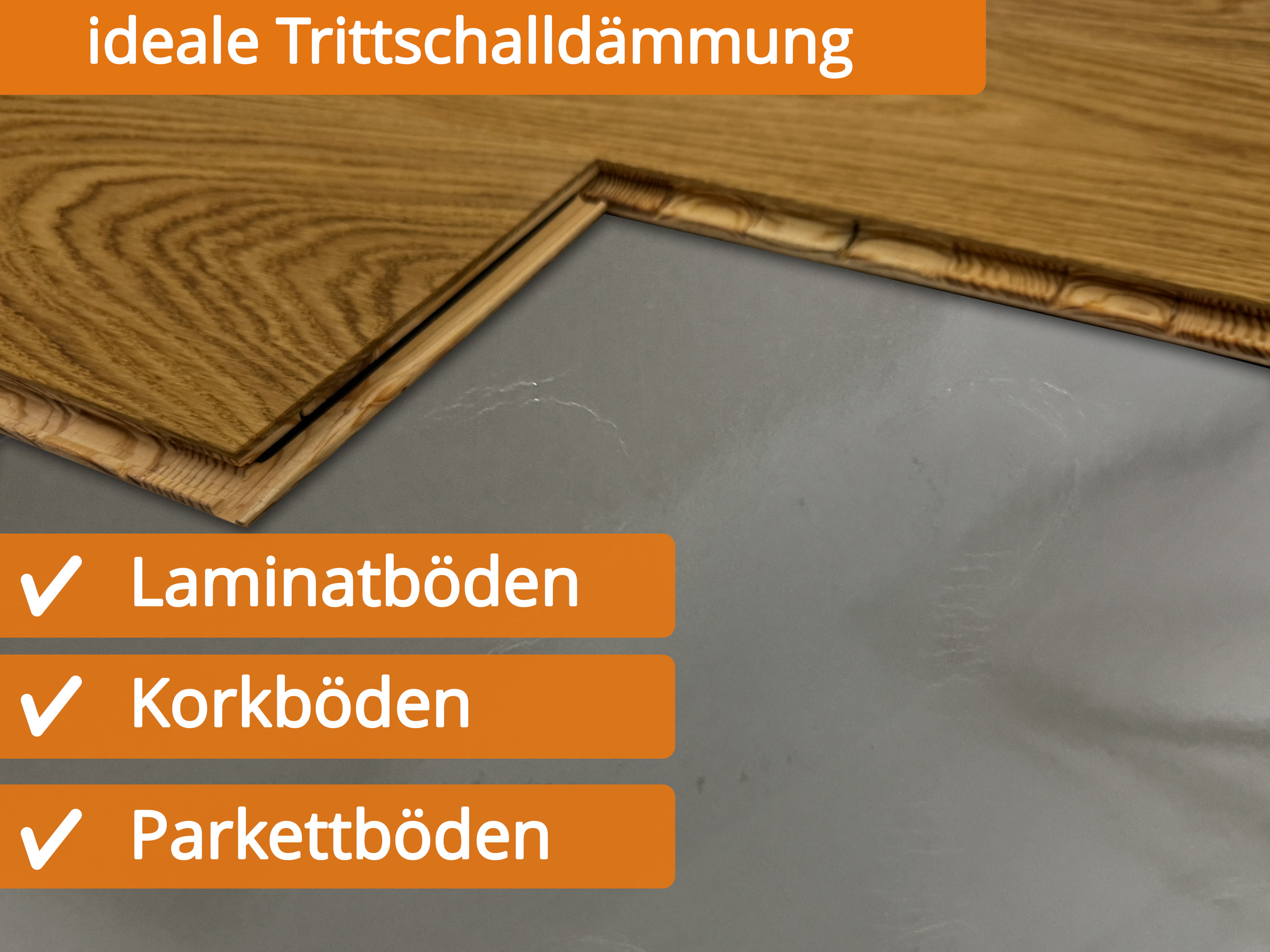 uficell® Silence Floor Akustik Trittschalldämmung mit Mineralsandfüllung B-Ware uficell® Silence Floor Akustik Trittschalldämmung mit Mineralsandfüllung B-Ware