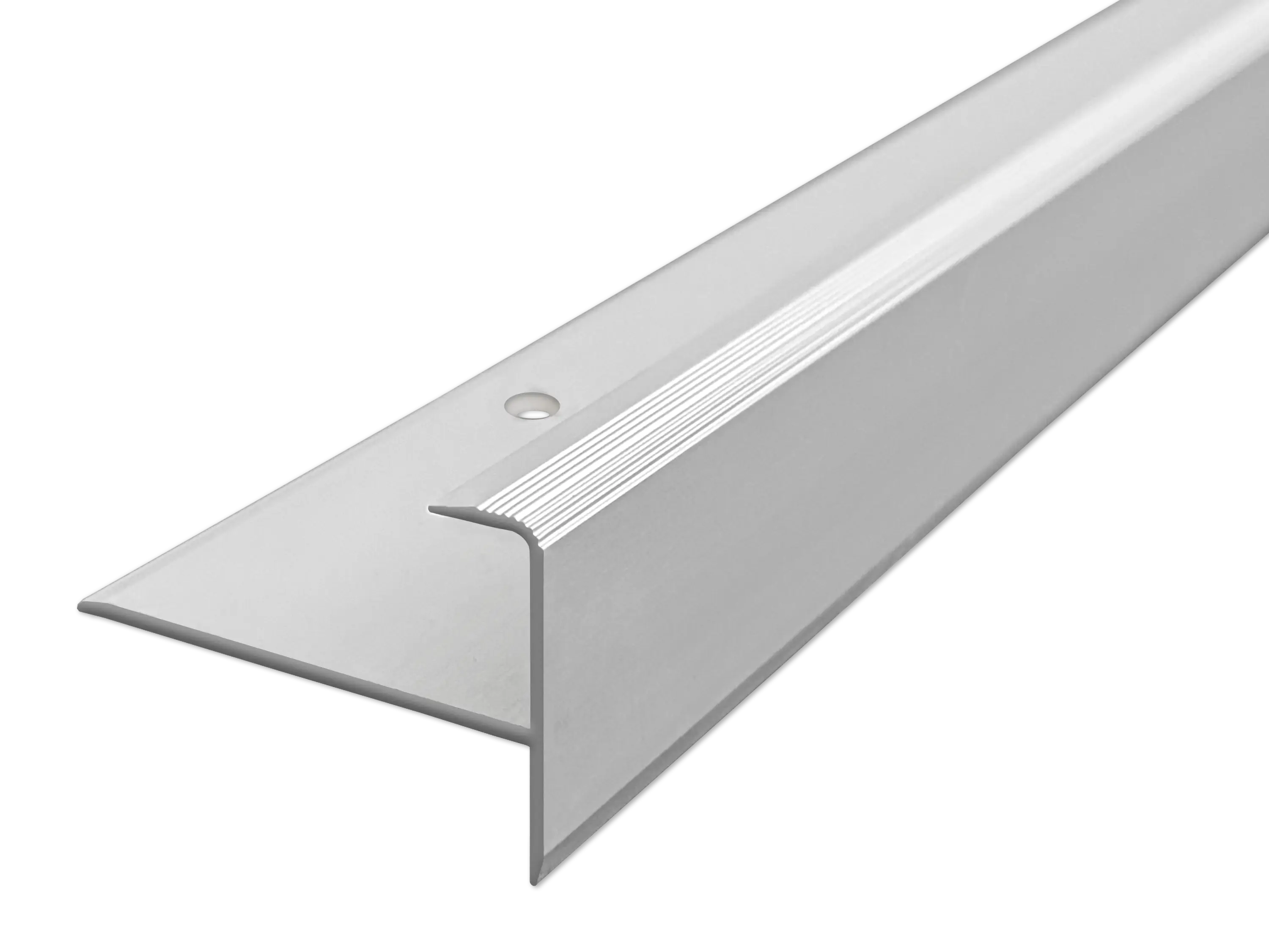 ufitec® Einschubprofil für Belagshöhen bis 15,3 mm mit 12 mm Nase Treppen-/Stufen Abschlussprofi