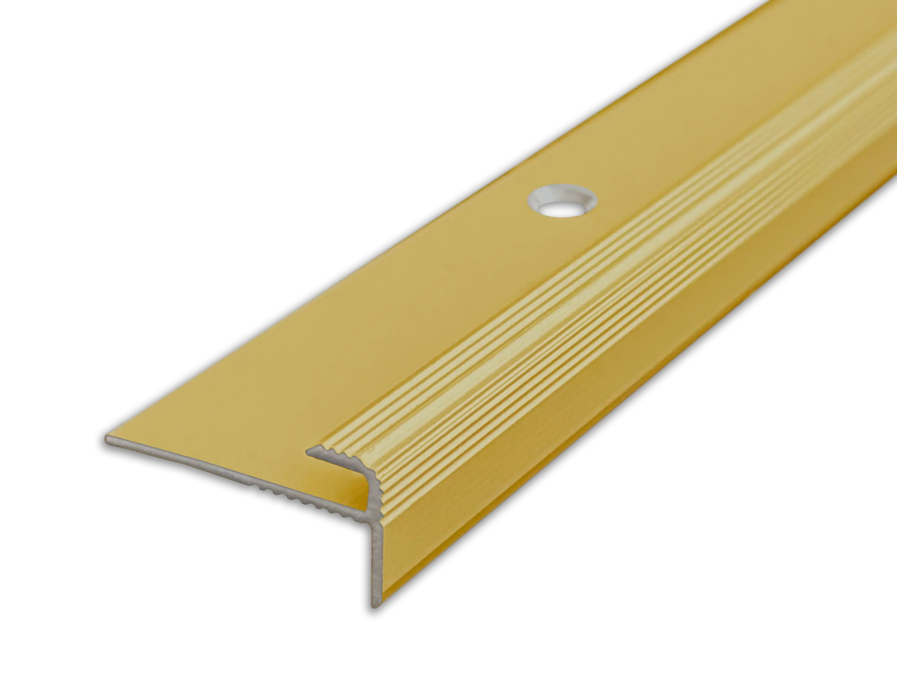 ufitec® Einschubprofil für Belagshöhen bis 3 mm mit 7 mm Nase Treppen-/Stufen Abschlussprofil ufitec® Einschubprofil für Belagshöhen bis 3 mm mit 7 mm Nase Treppen-/Stufen Abschlussprofil