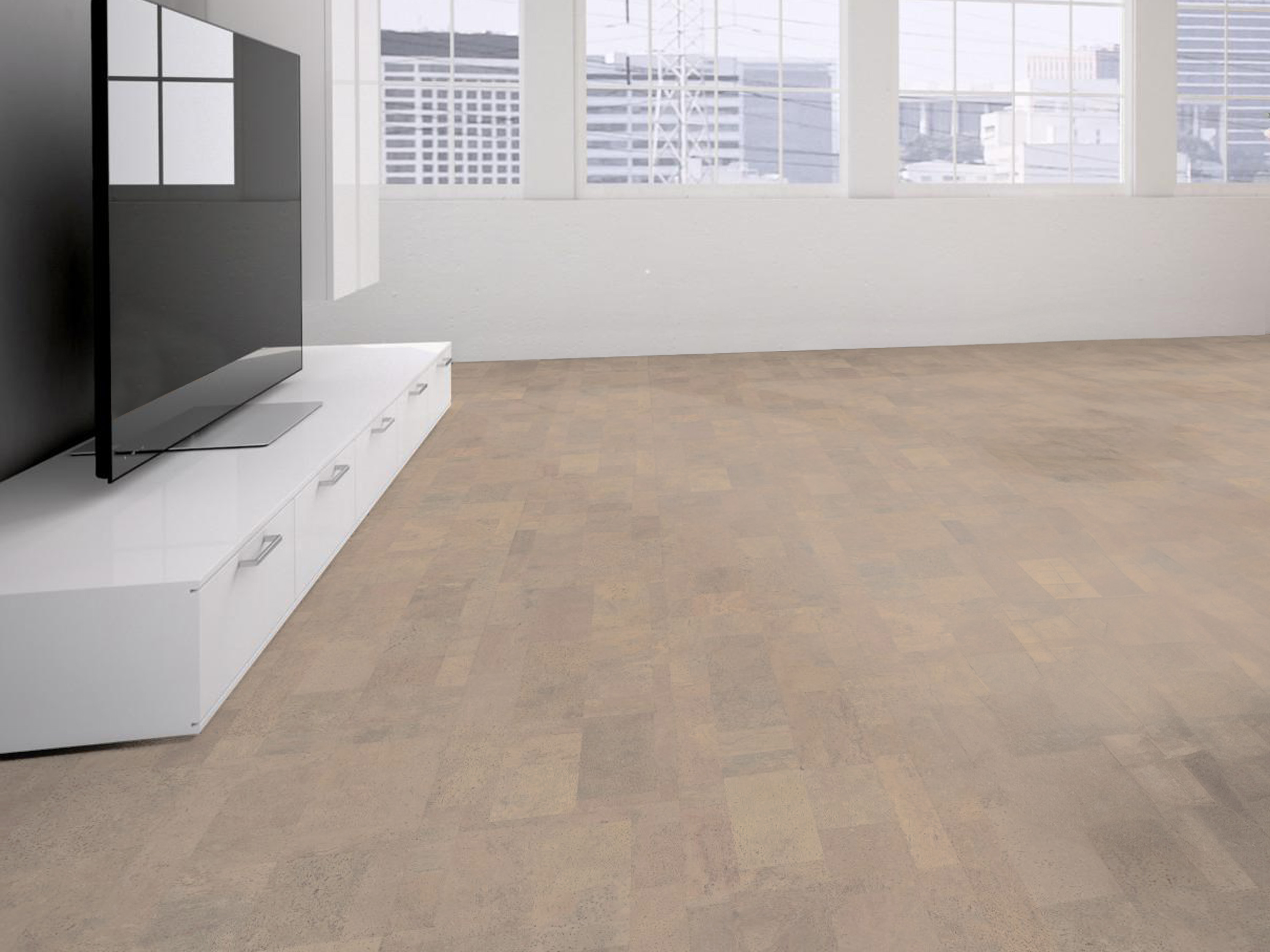 TRECOR® Klick Korkboden Merida - 10 mm Stark - Farbe: Elfenbein TRECOR® Klick Korkboden Merida - 10 mm Stark - Farbe: Elfenbein