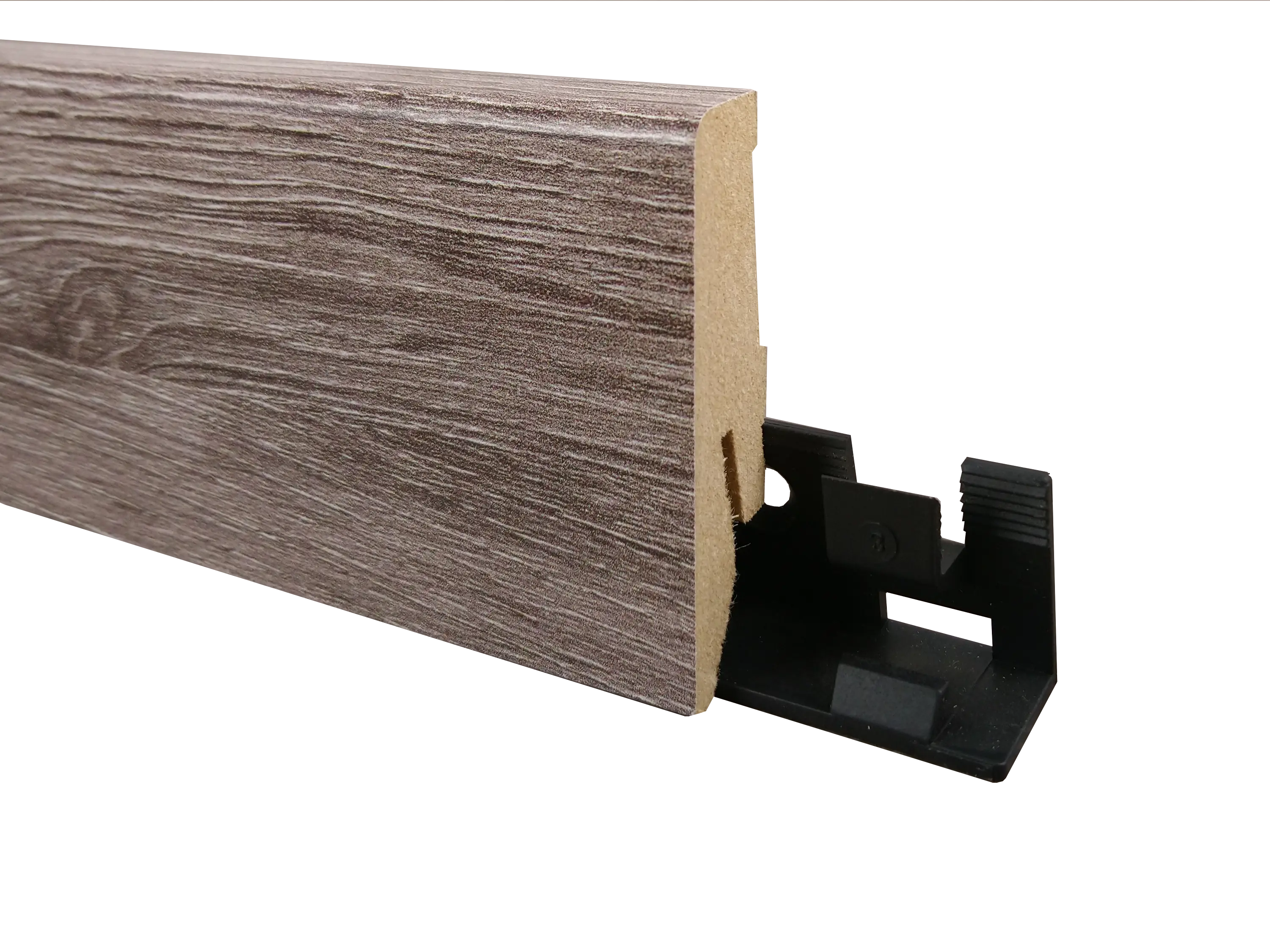 TRECOR® Laminatboden Sockelleiste - Manhattan Oak Nr. 4009 - MDF gerade Form TRECOR® Laminatboden Sockelleiste - Manhattan Oak Nr. 4009 - MDF gerade Form