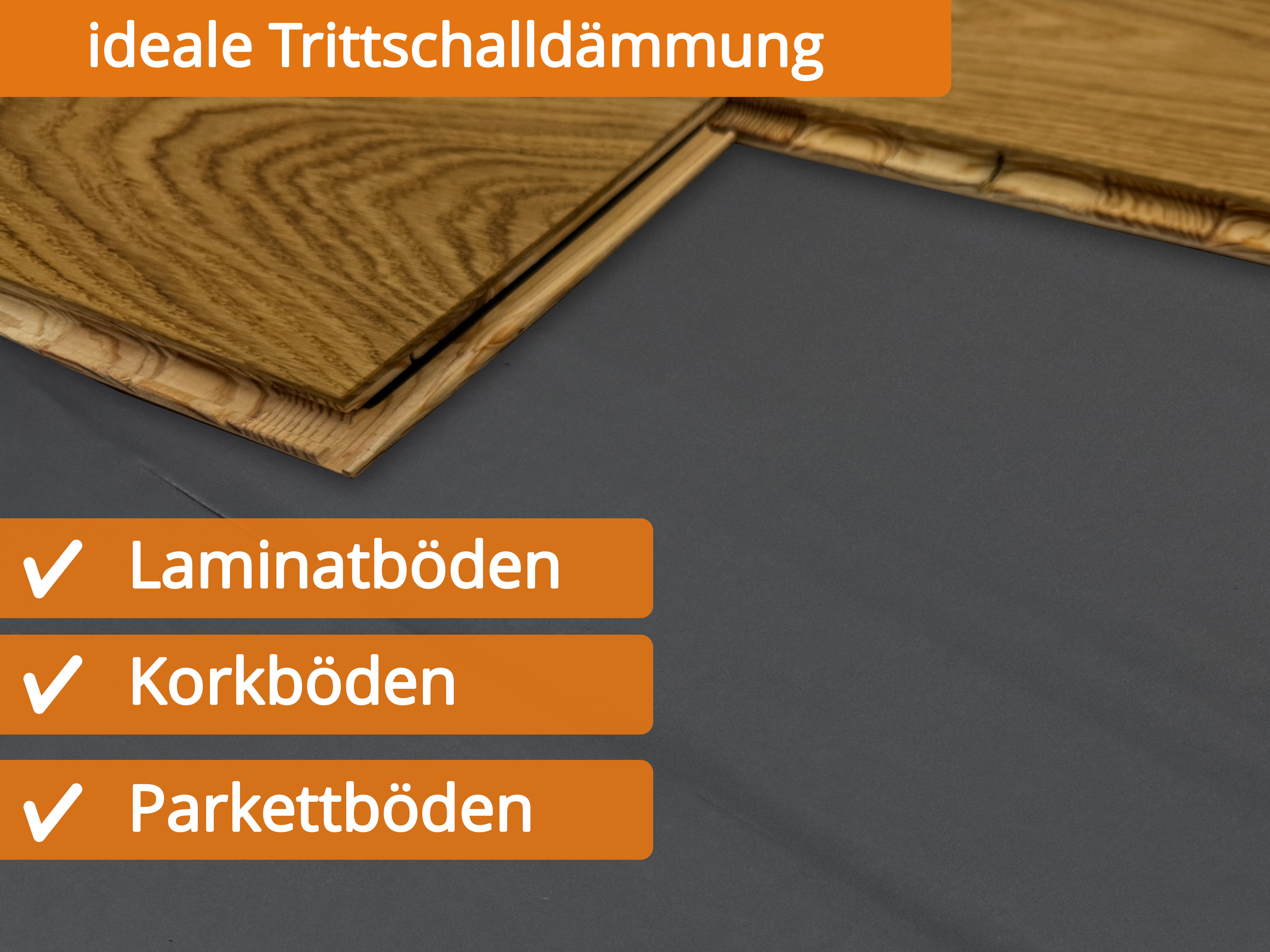 uficell® Multisound Akustik Trittschalldämmung für Laminat- und Parkettböden aus EVA-Schaum uficell® Multisound Akustik Trittschalldämmung für Laminat- und Parkettböden aus EVA-Schaum