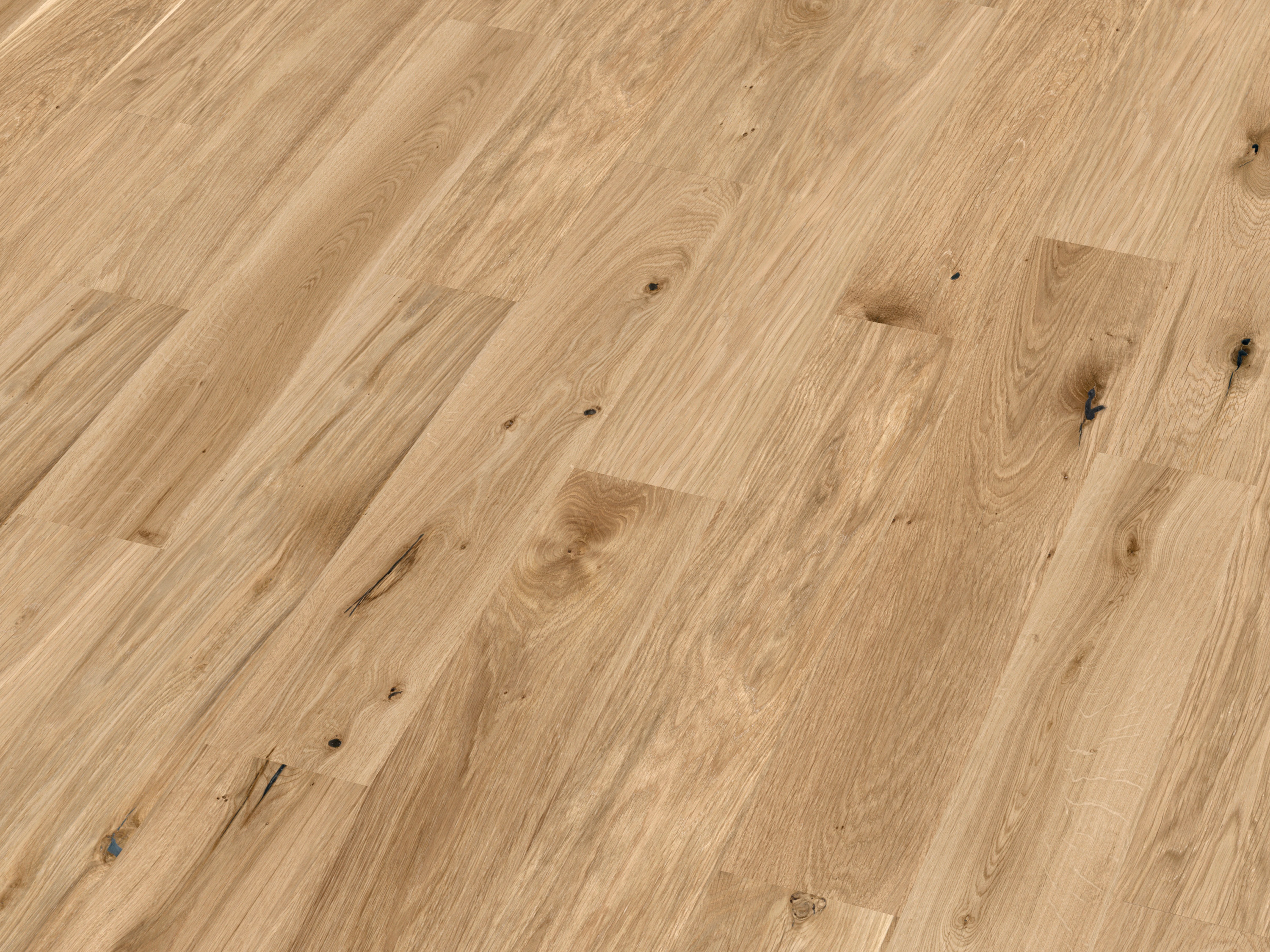 Kork Designboden Wood Basic - Panama Oak, digitalbedrucktes Korkfurnier