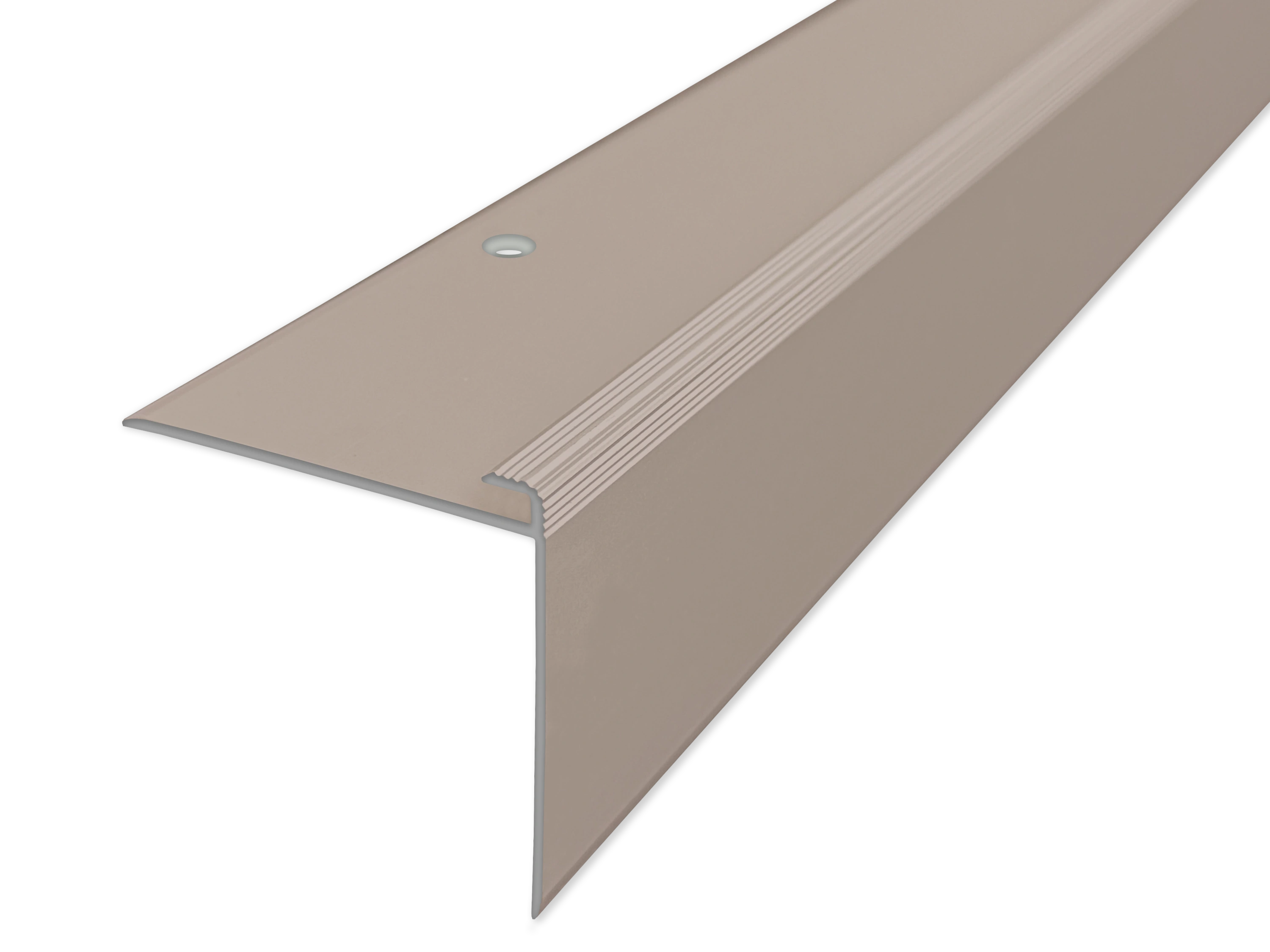 ufitec® Einschubprofil für Belagshöhen bis 3 mm mit 44 mm Nase Treppen-/Stufen Abschlussprofil ufitec® Einschubprofil für Belagshöhen bis 3 mm mit 44 mm Nase Treppen-/Stufen Abschlussprofil
