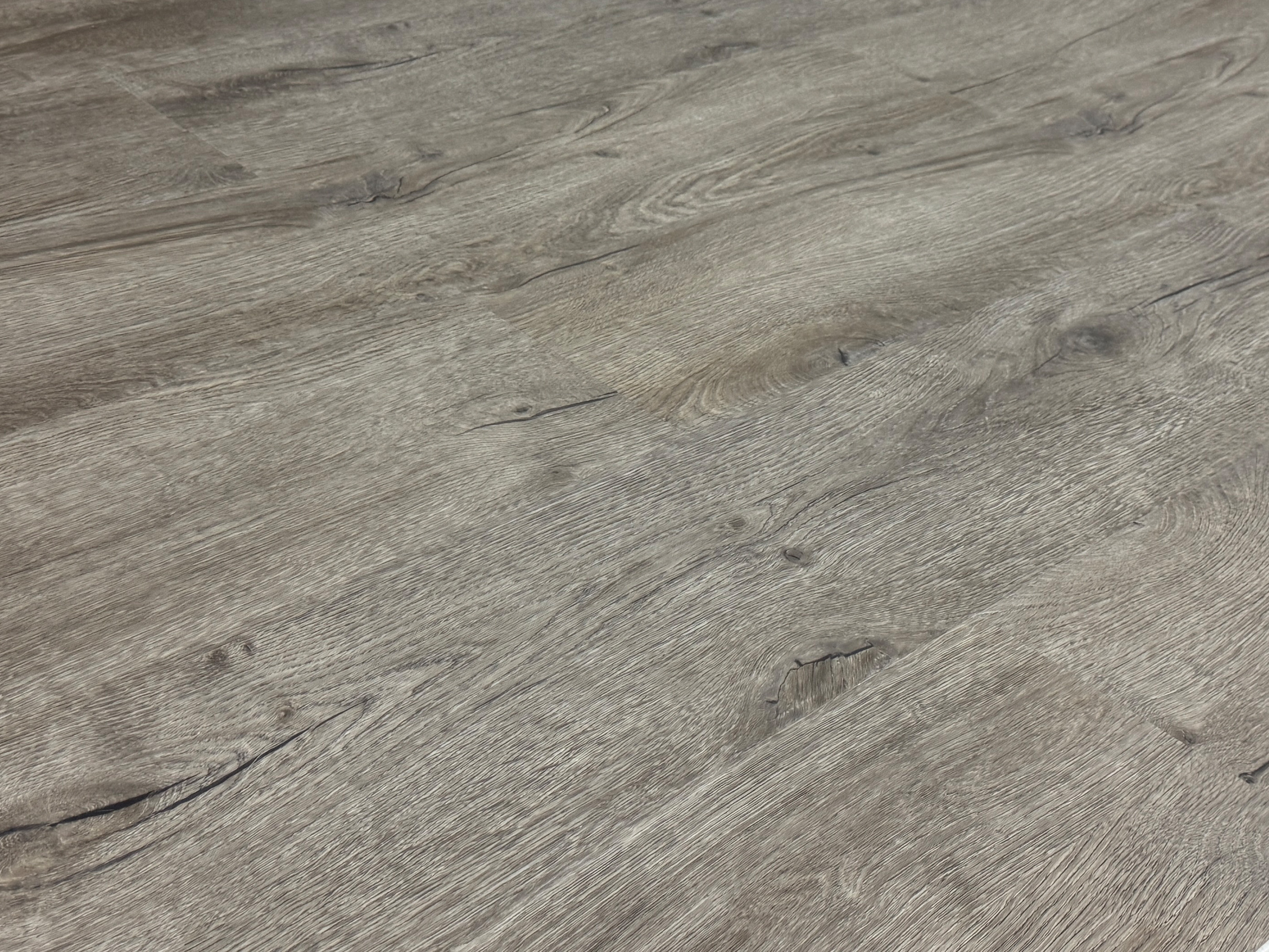 TRECOR® SPC / RIGID Klick Vinylboden Prestige Eiche Grau Landhausdiele - 5 mm - mit Synchronoberfläche TRECOR® SPC / RIGID Klick Vinylboden Prestige Eiche Grau Landhausdiele - 5 mm - mit Synchronoberfläche