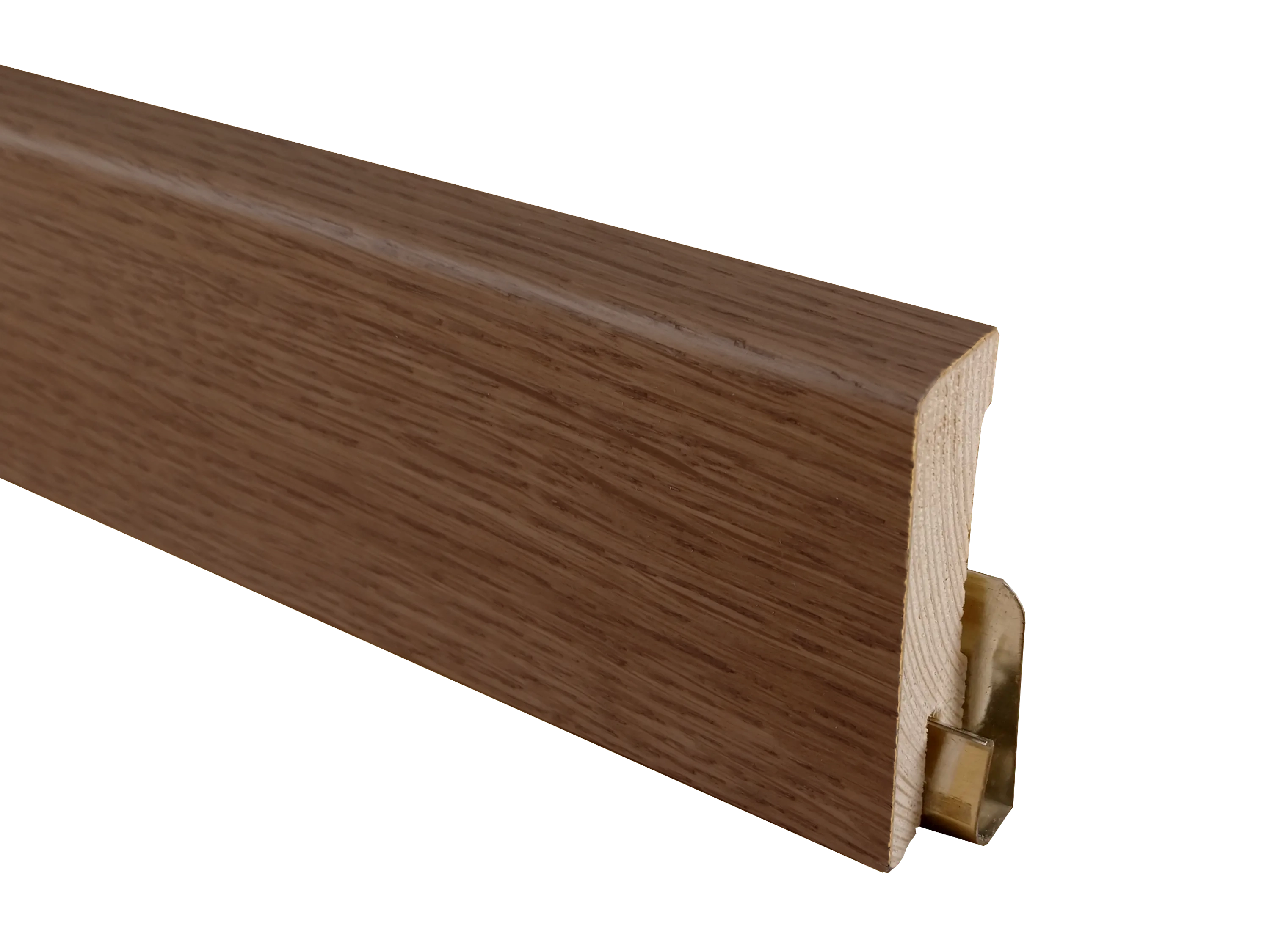 Parkettleiste Eiche Rustikal dunkelbraun, Holz Sockelleiste, furniert, Format: 16 x 58 mm, geölt / lackiert Parkettleiste Eiche Rustikal dunkelbraun, Holz Sockelleiste, furniert, Format: 16 x 58 mm, geölt / lackiert