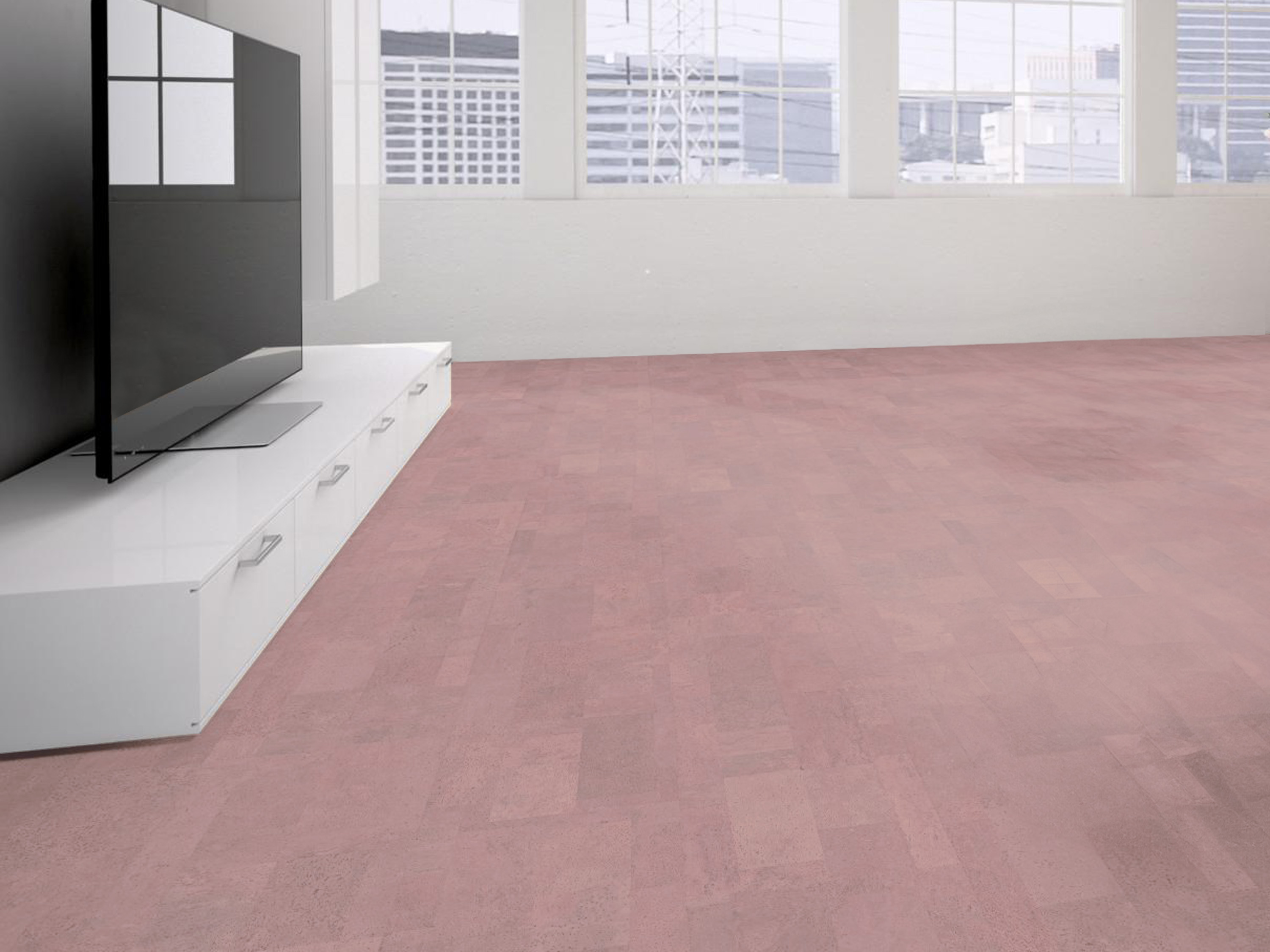 TRECOR® Klick Korkboden Merida - 10 mm Stark - Farbe: Hellrosa TRECOR® Klick Korkboden Merida - 10 mm Stark - Farbe: Hellrosa