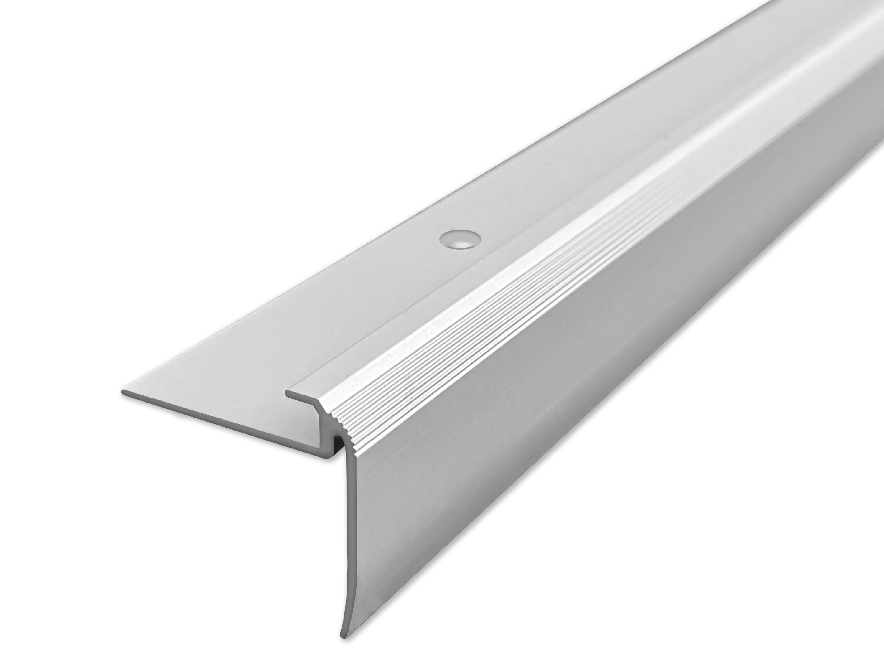 ufitec® Einschubprofil für Belagshöhen bis 5 mm | 24 mm Nase Treppen-/Stufen Abschlussprofil ufitec® Einschubprofil für Belagshöhen bis 5 mm | 24 mm Nase Treppen-/Stufen Abschlussprofil