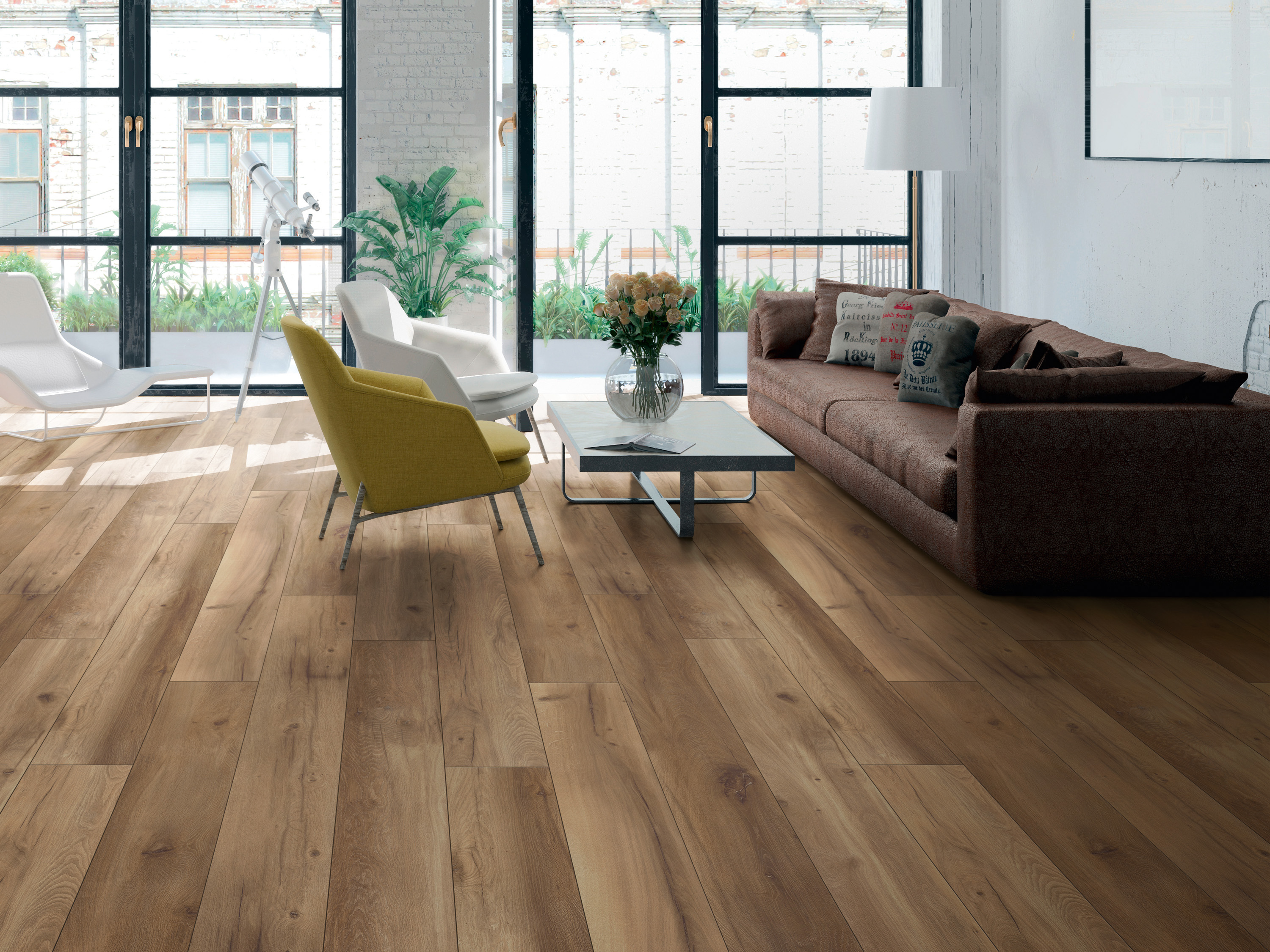 Klick-Designboden Wild West Oak K224 Organic Classic 8 mm, mit O.R.C.A Technologie Klick-Designboden Wild West Oak K224 Organic Classic 8 mm, mit O.R.C.A Technologie