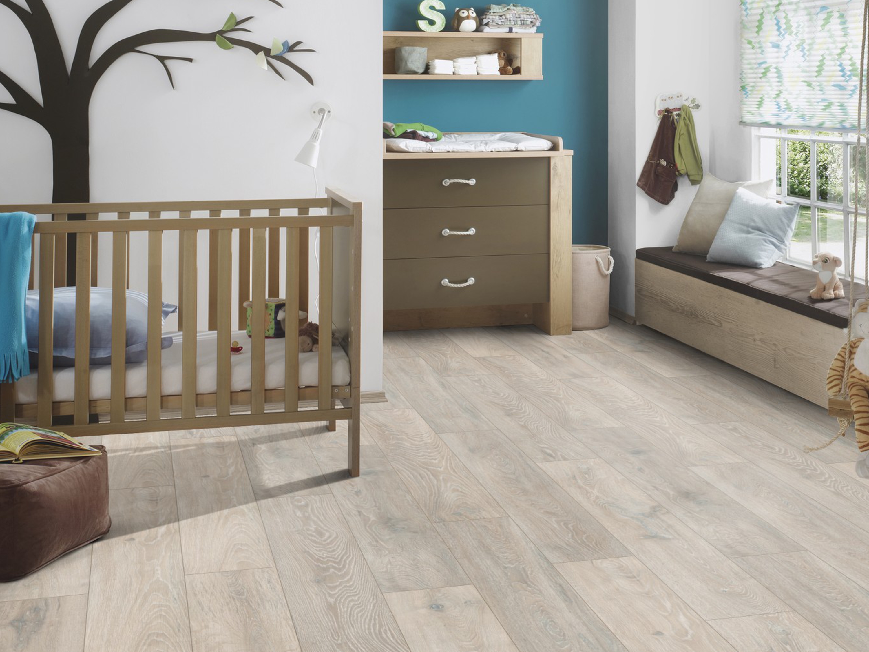 Laminatboden Colorado Oak 5543 (HC) Super Natural Classic by Krono Original, Stärke: 8 mm Laminatboden Colorado Oak 5543 (HC) Super Natural Classic by Krono Original, Stärke: 8 mm