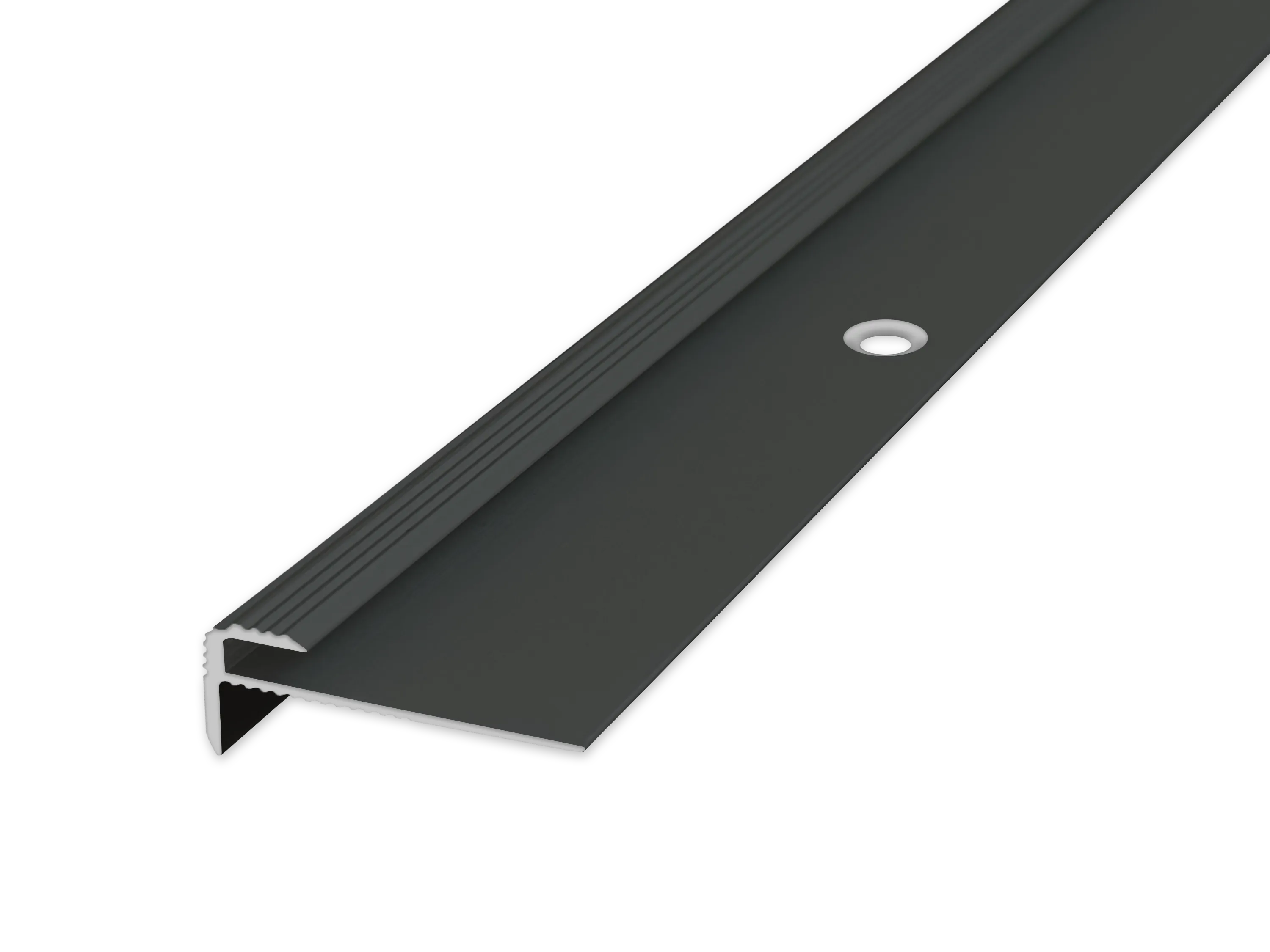 ufitec® Einschubprofil für Belagshöhen bis 3 mm mit 7 mm Nase Treppen-/Stufen Abschlussprofil ufitec® Einschubprofil für Belagshöhen bis 3 mm mit 7 mm Nase Treppen-/Stufen Abschlussprofil