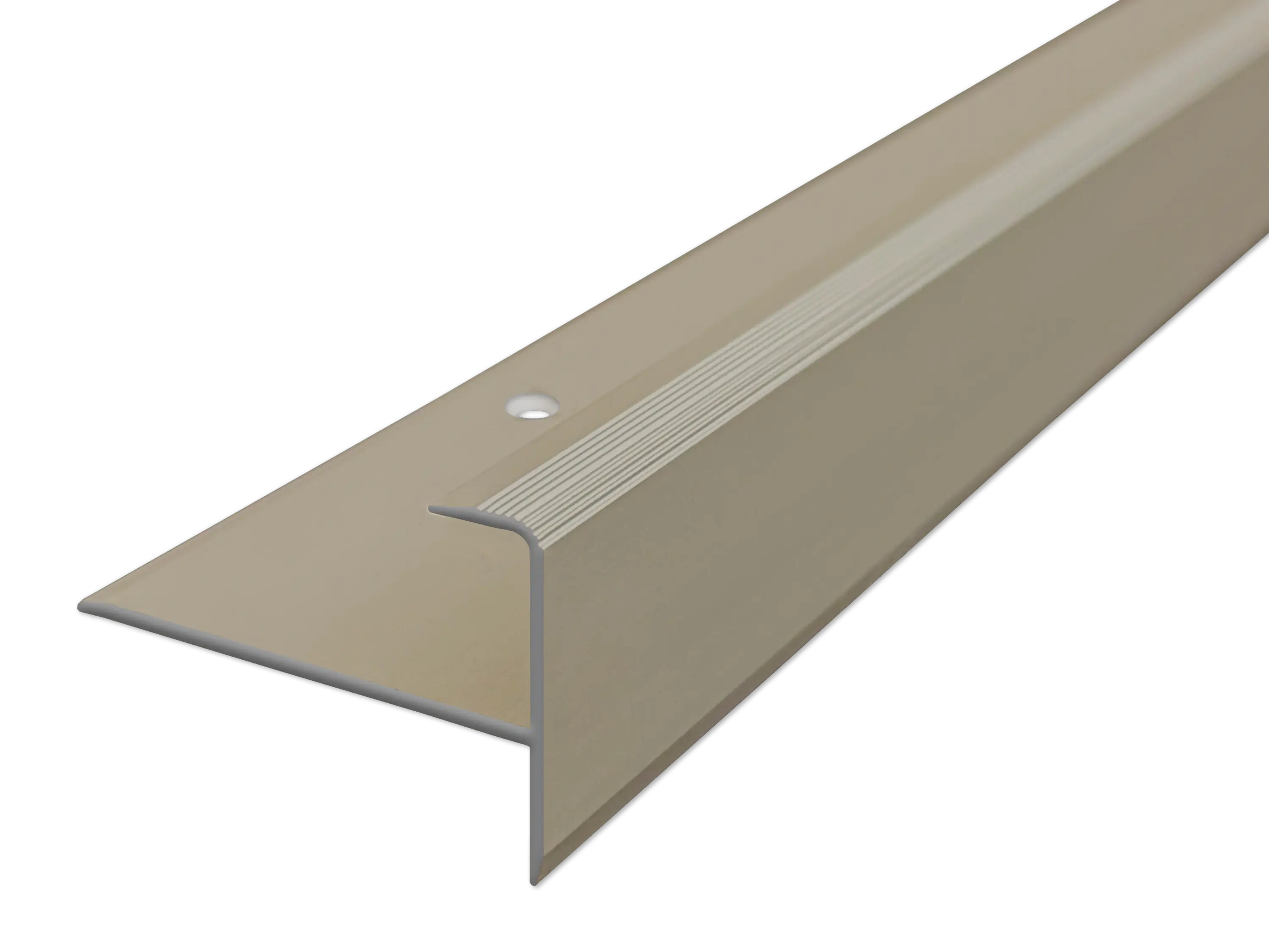 ufitec® Einschubprofil für Belagshöhen bis 15,3 mm mit 12 mm Nase Treppen-/Stufen Abschlussprofi ufitec® Einschubprofil für Belagshöhen bis 15,3 mm mit 12 mm Nase Treppen-/Stufen Abschlussprofi