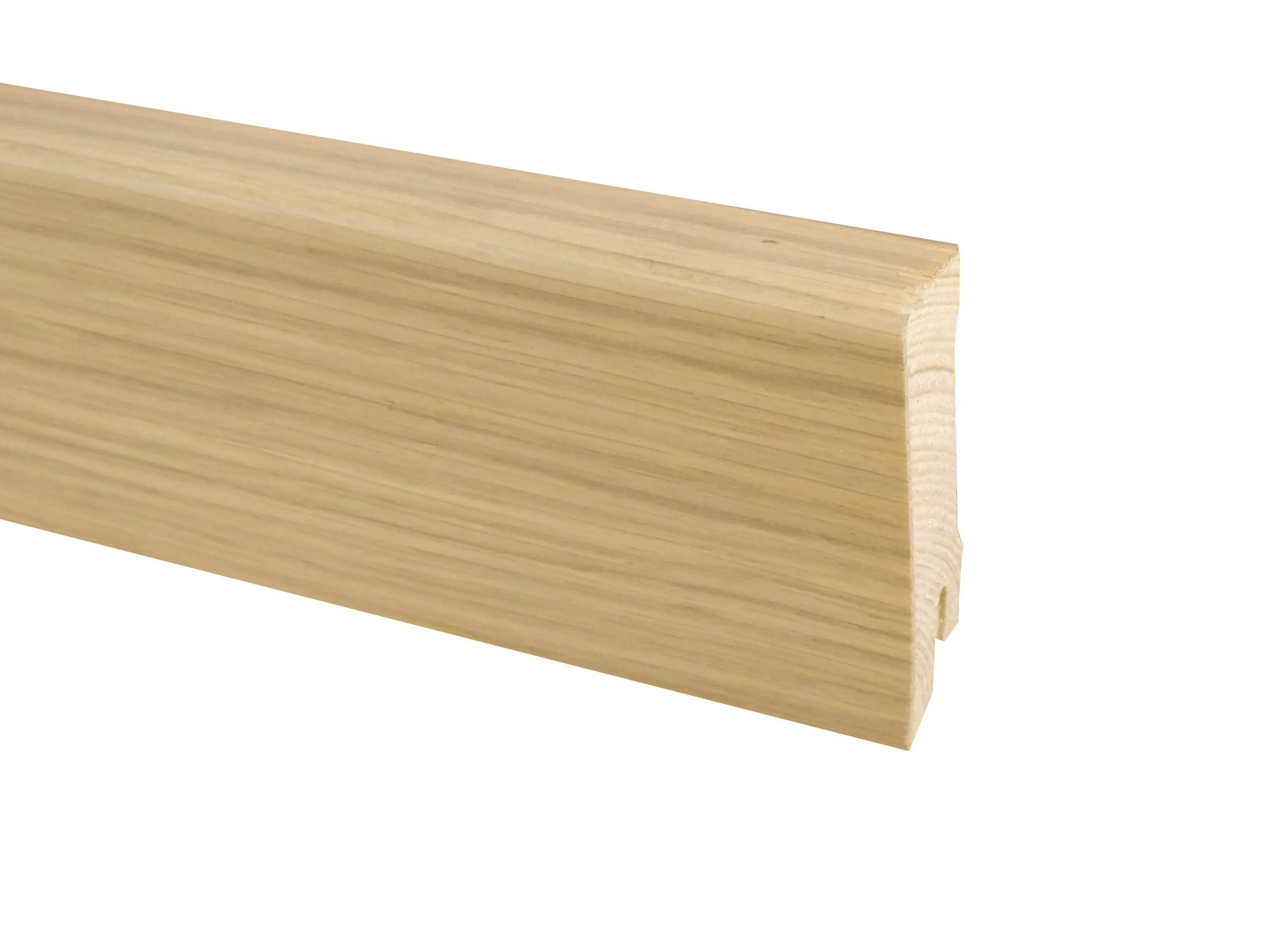 Parkettleiste Eiche weiß, Holz Sockelleiste, furniert, Format: 16 x 58 mm, geölt / lackiert Parkettleiste Eiche weiß, Holz Sockelleiste, furniert, Format: 16 x 58 mm, geölt / lackiert